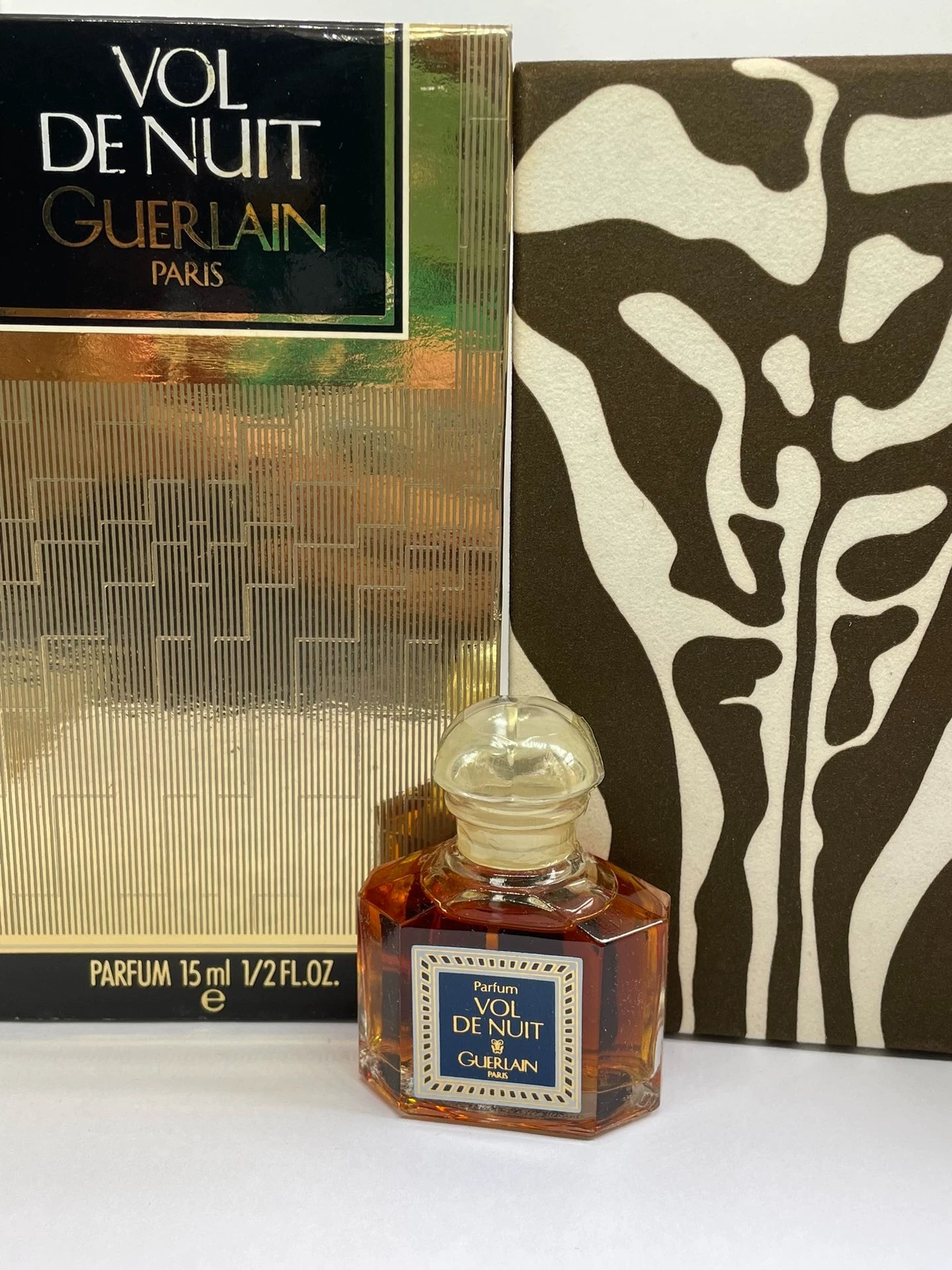 090525-63 Guerlain Vol de Nuit Parfum Perfume 15ml 0.5oz