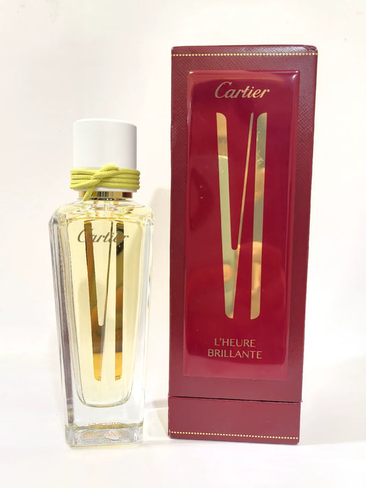 080325-38 Cartier L'Heure Brillante Les Heures de parfum 75ml 2.5 oz EDP