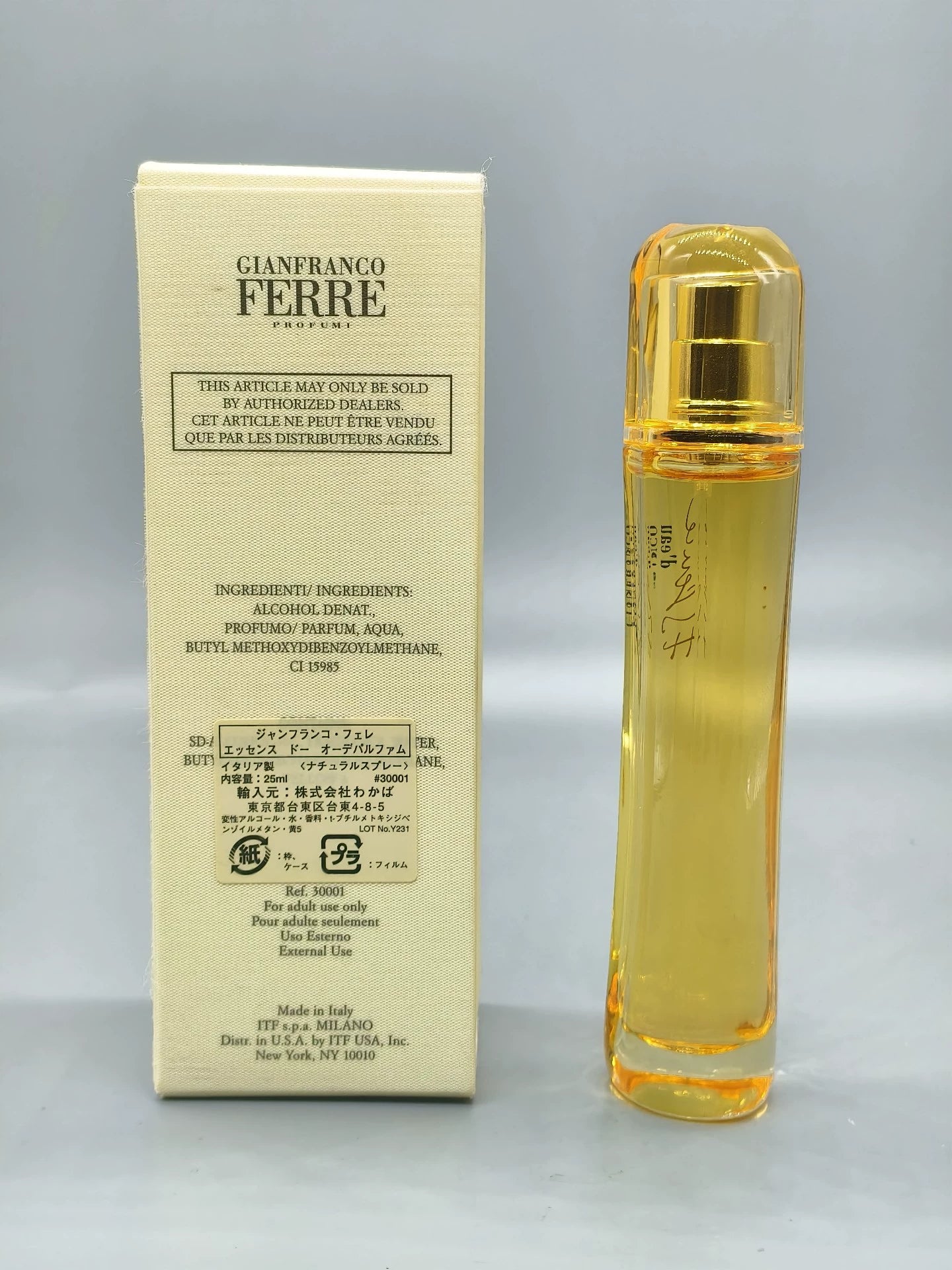 181025-89 Ferre Eau de Parfum EDP 25ml 0.8oz