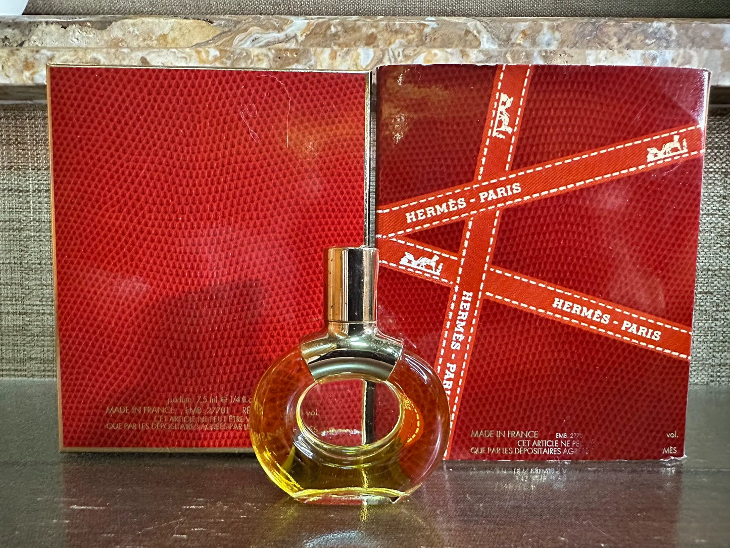 210325-80 Hermes Parfum d'Hermes 7.5ml 1/4 oz parfum perfume