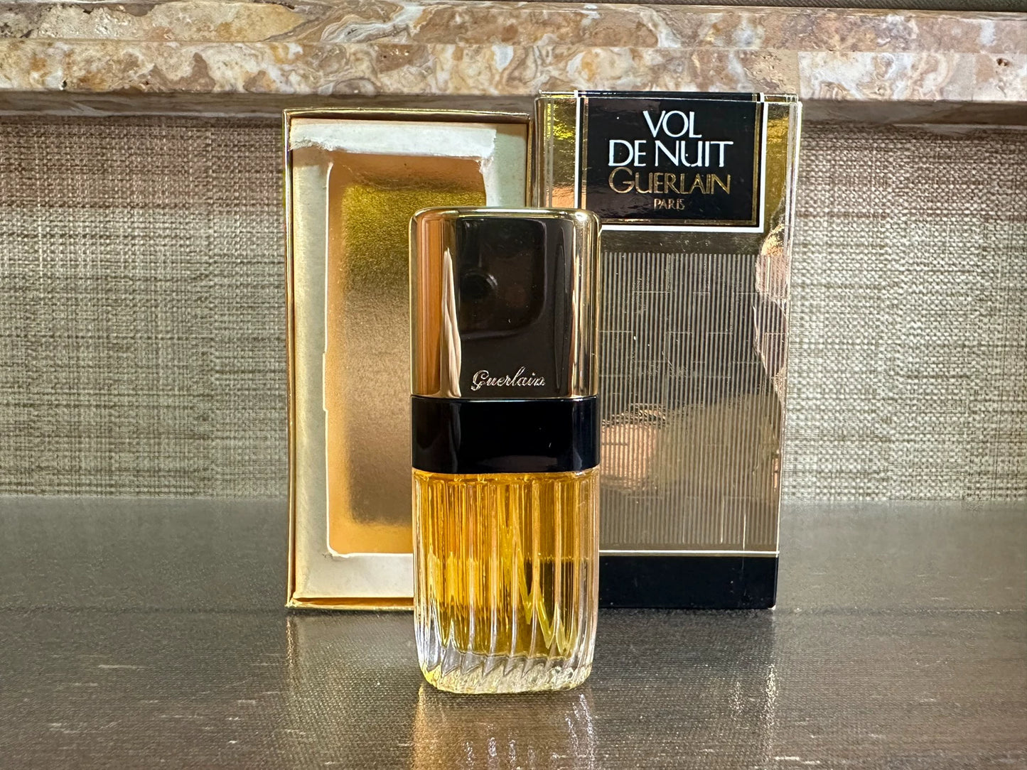 210325-40 Guerlain vol de Nuit 8ml 1/3 oz Parfum perfume