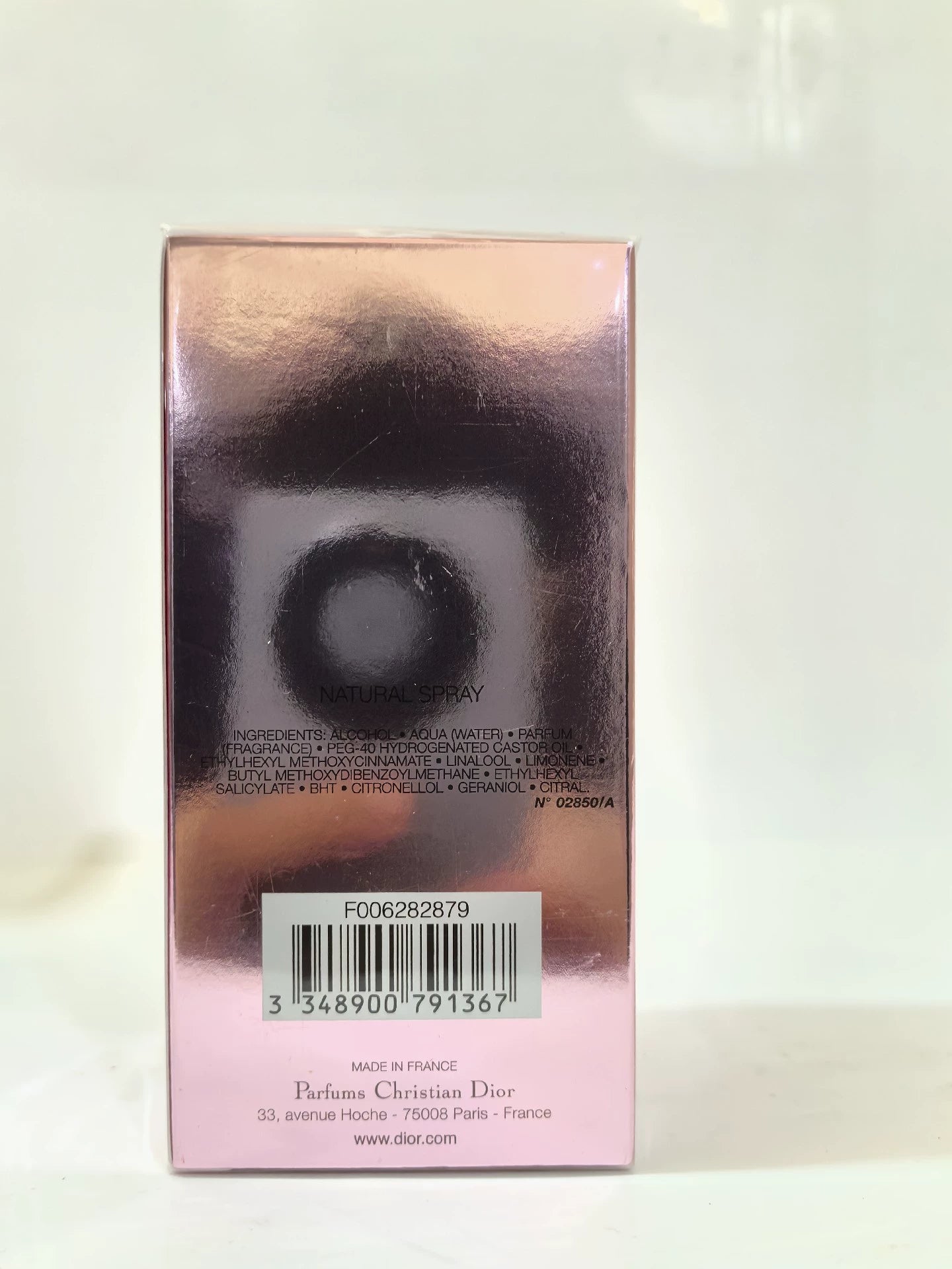 010625-46 Christian Dior Eau de Toilette EDT 50ml 1.7oz