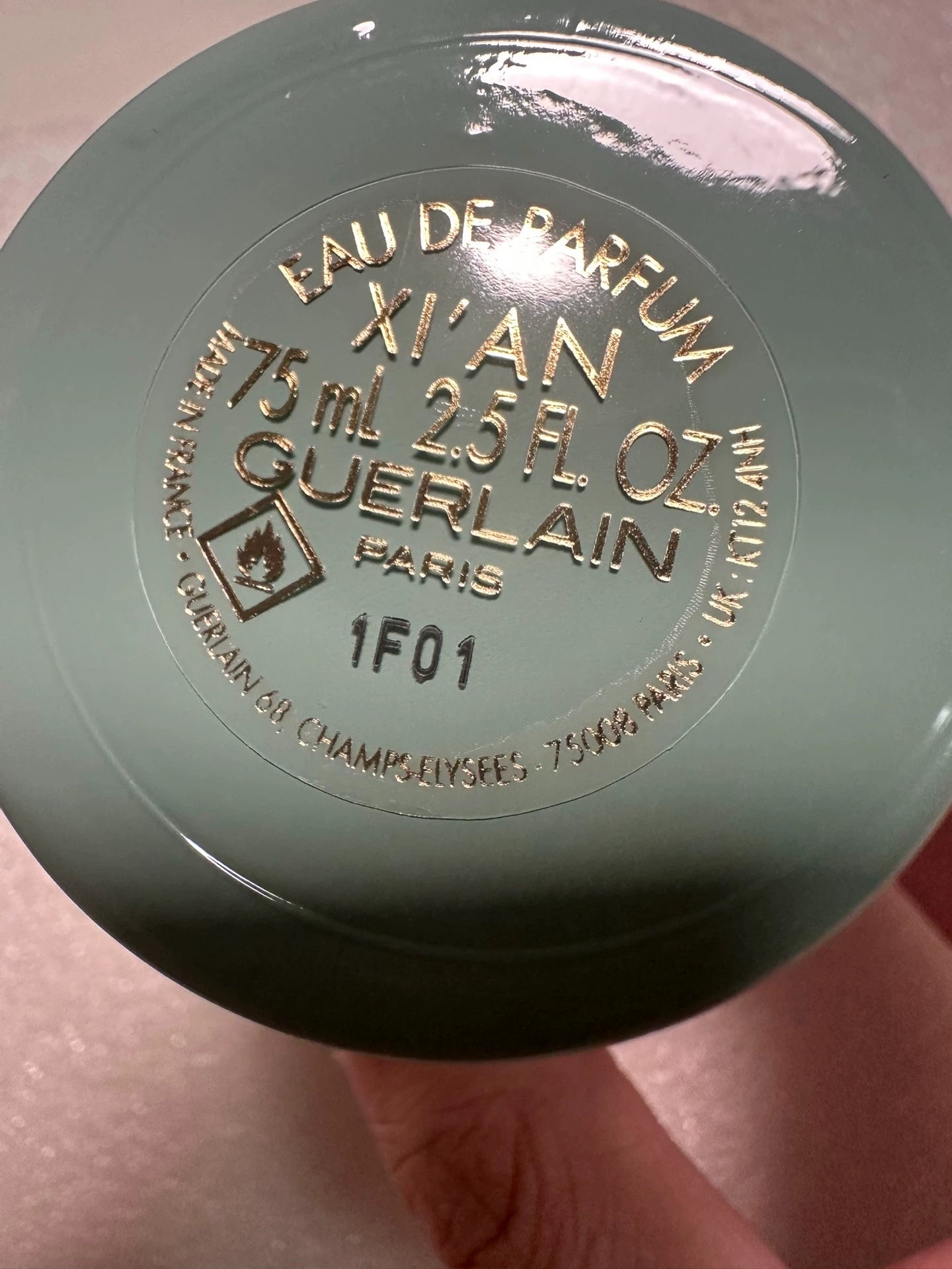 091025-63 Guerlain XI'AN Eau de Parfum EDP 75ml 2.5oz