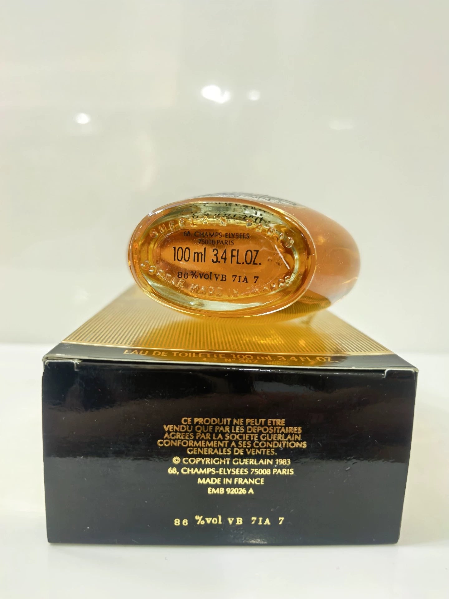 221225-31 Guerlain Mitsouko Eau de Toilette EDT 100ml 3.4oz