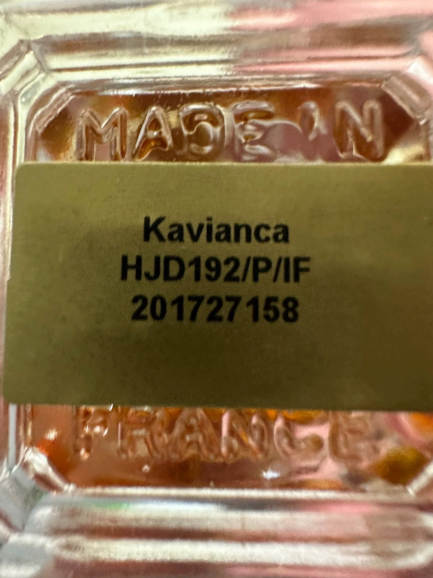 251025-44 Henry jacques Kavianca 2017 old version Parfum