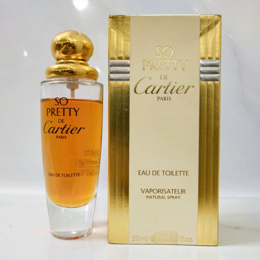 070525-55 Cartier Pretty Eau de Toilette EDT 50ml 1.7oz