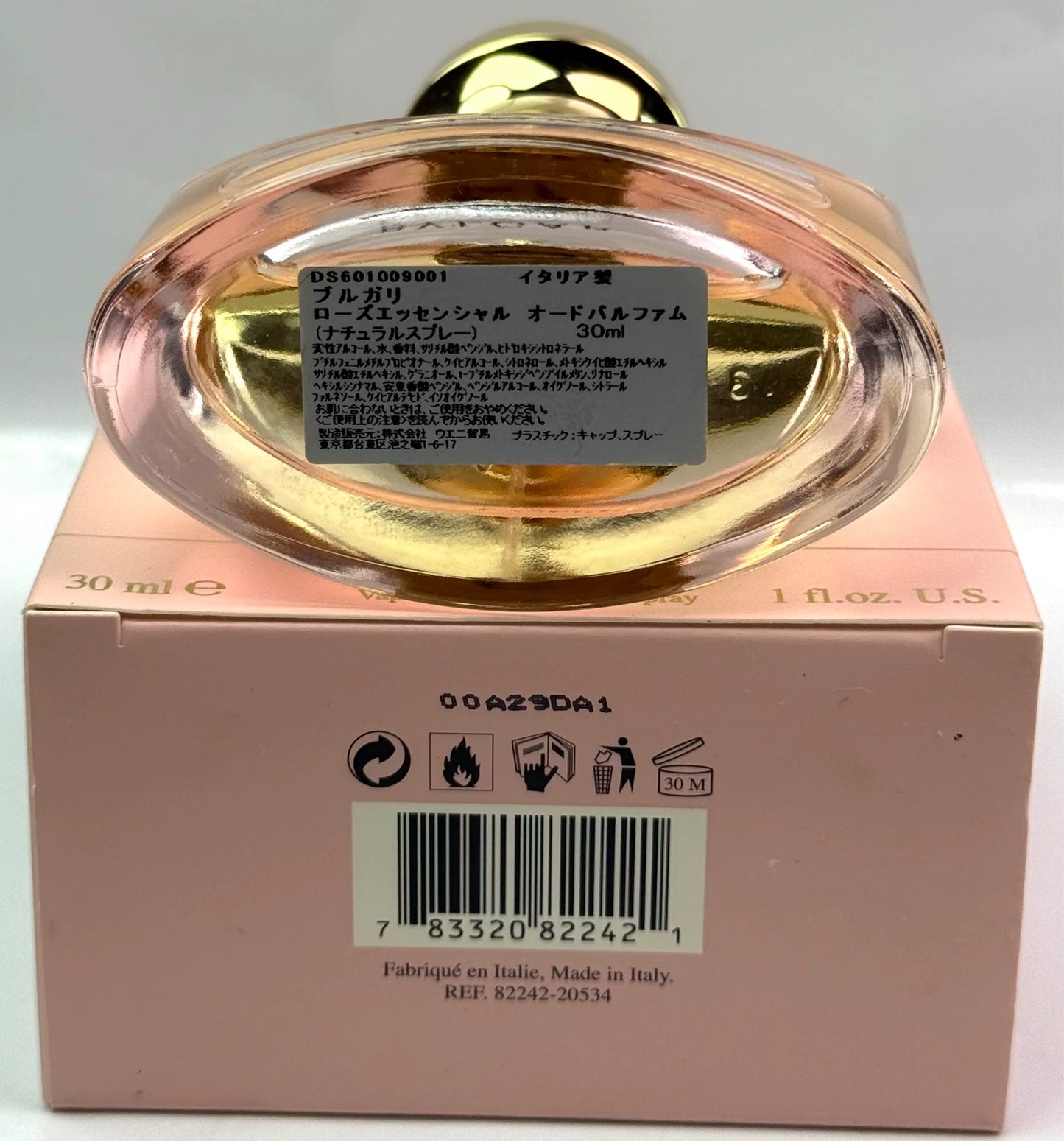 120126-72 Bvlgari Rose Essentielle Eau de Parfum EDP 30ml 1.0oz