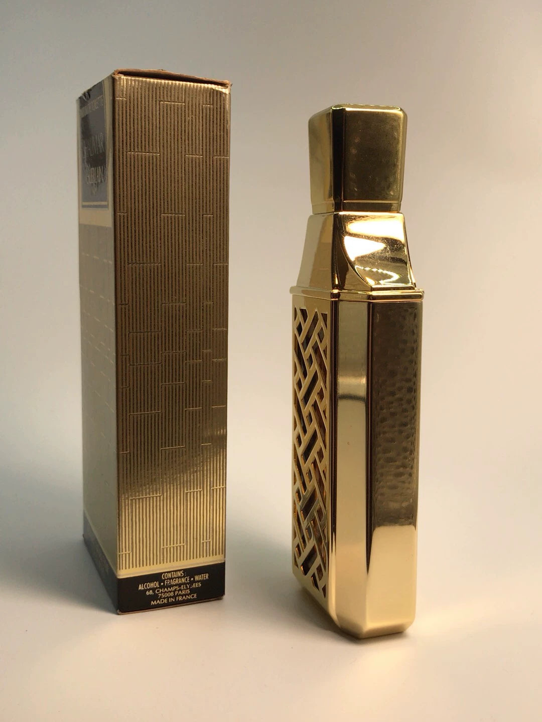 081224-11 Guerlain Shalimar Perfume Bird Cage Bottle 50ml EDT eau de toilette