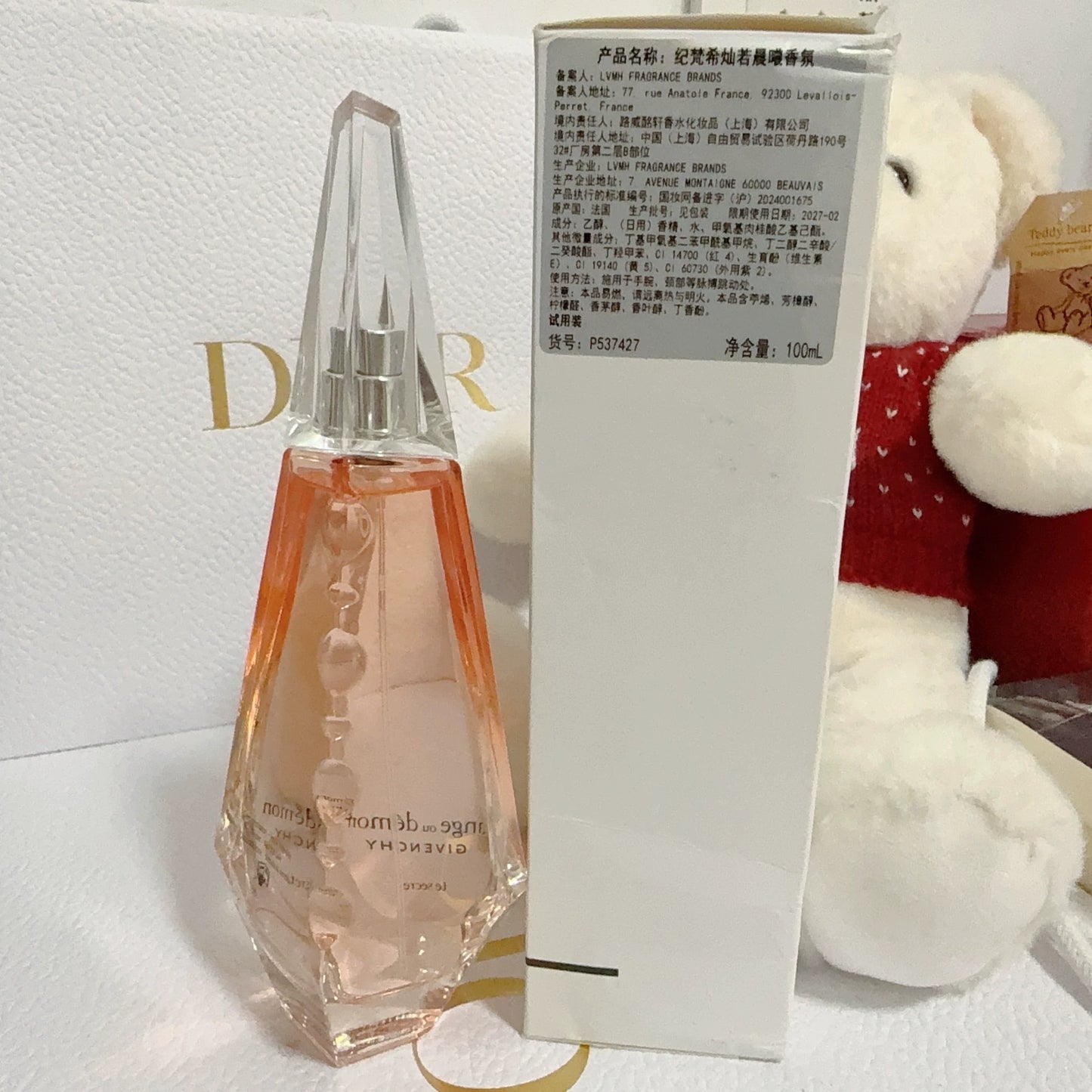 011225-96 Givenchy Eau de Parfum EDP 100ml 3.4oz