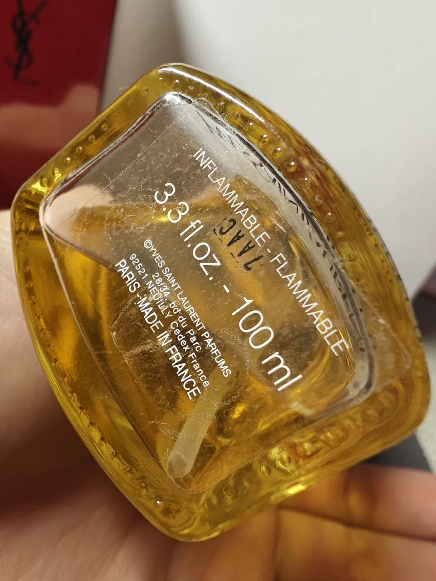 091025-12 Yves Saint Laurent Eau de Toilette EDT 100ml 3.4oz