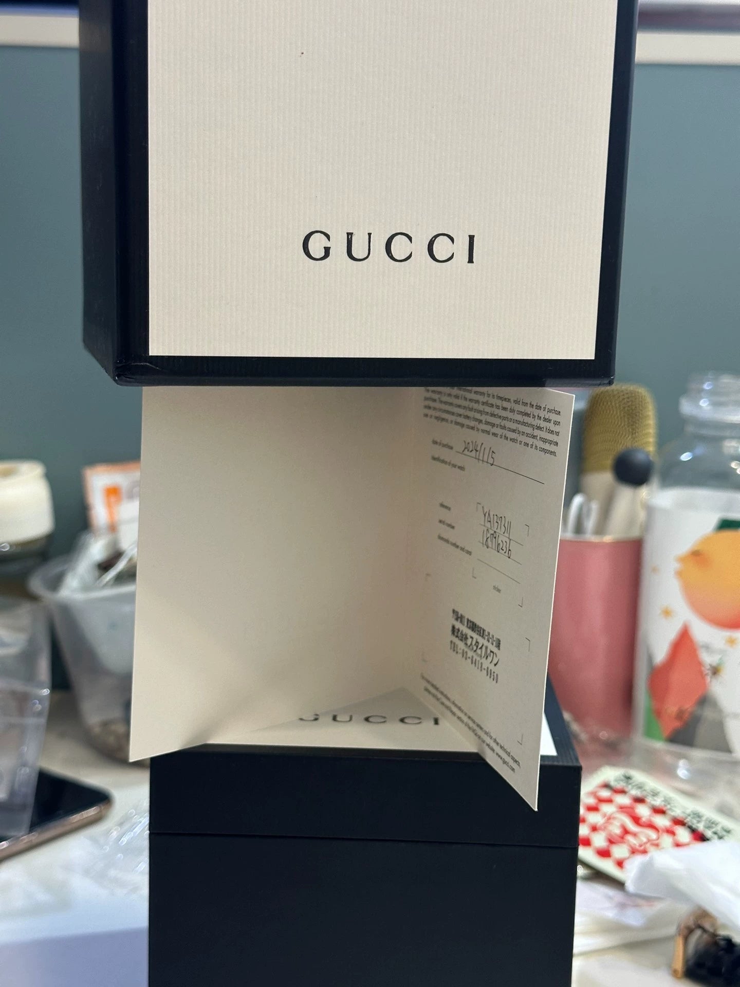 020426-watch-100 Gucci orange watch 35mm