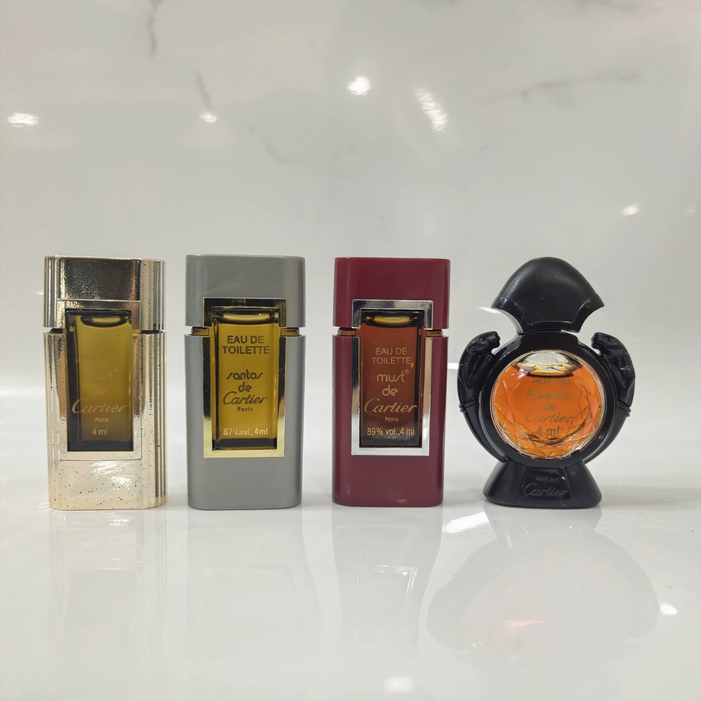 250825-62 Cartier Eau de Toilette EDT 4ml 0.1oz