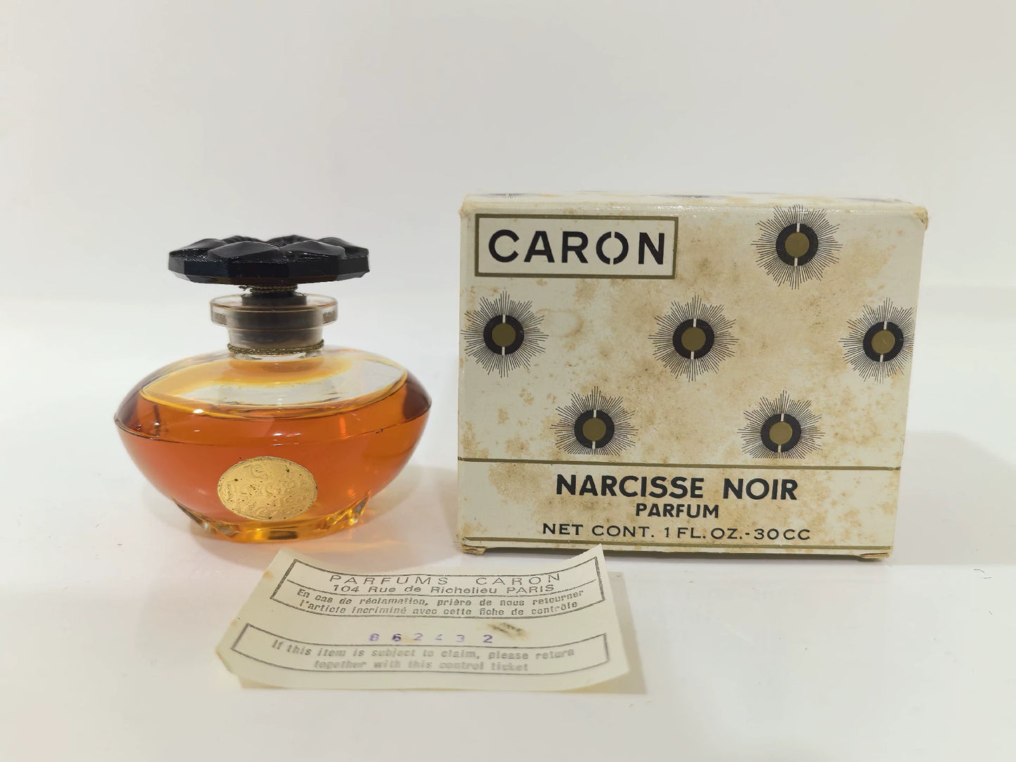 280325-61 Caron noir Narcissus 30ml 1 oz parfum
