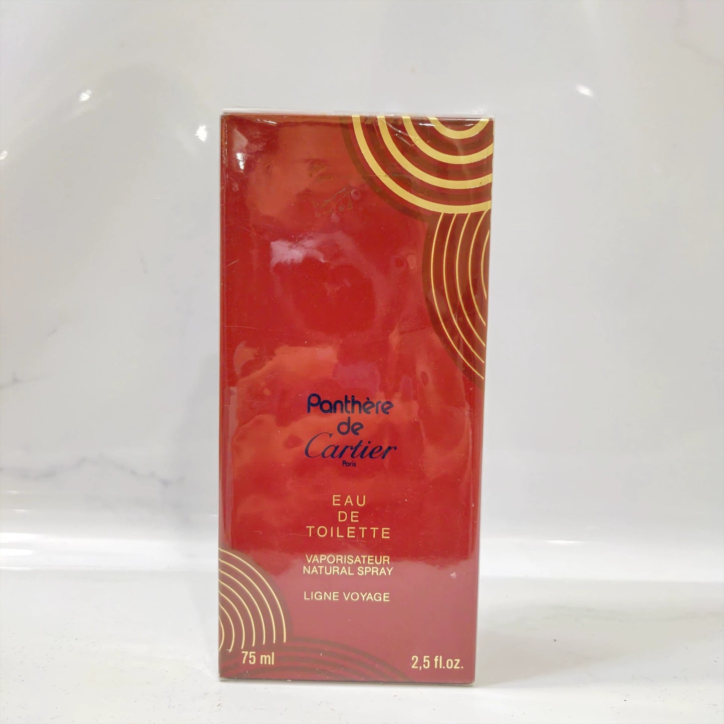 070525-79 Sealed Cartier Eau de Toilette EDT 74ml 2.5oz