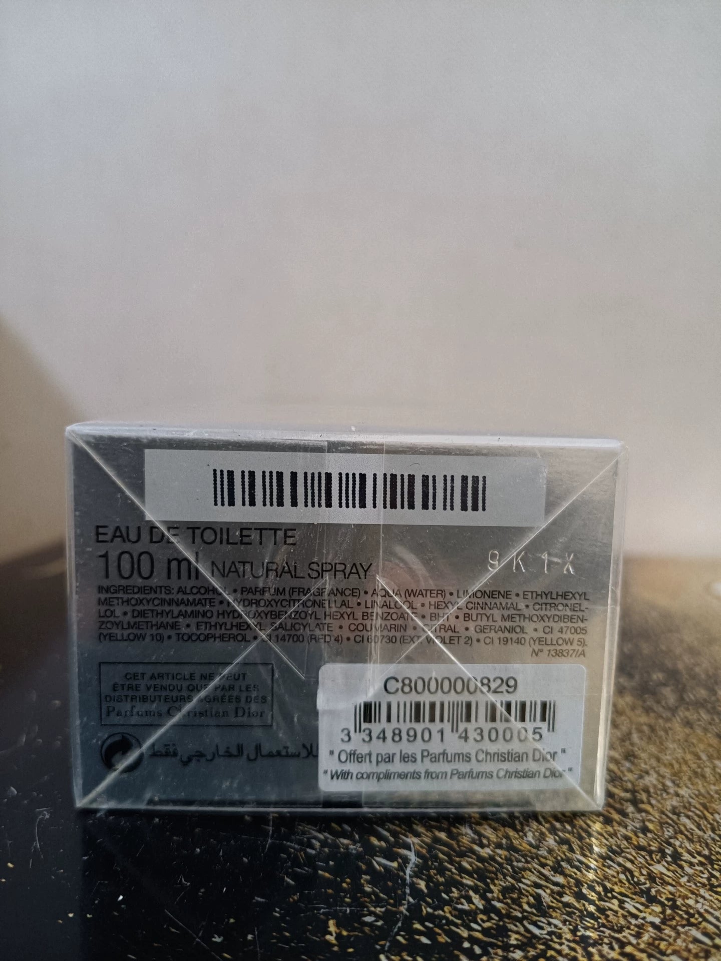 131125-11 Christian Dior Eau de Parfum EDP 100ml 3.4 oz