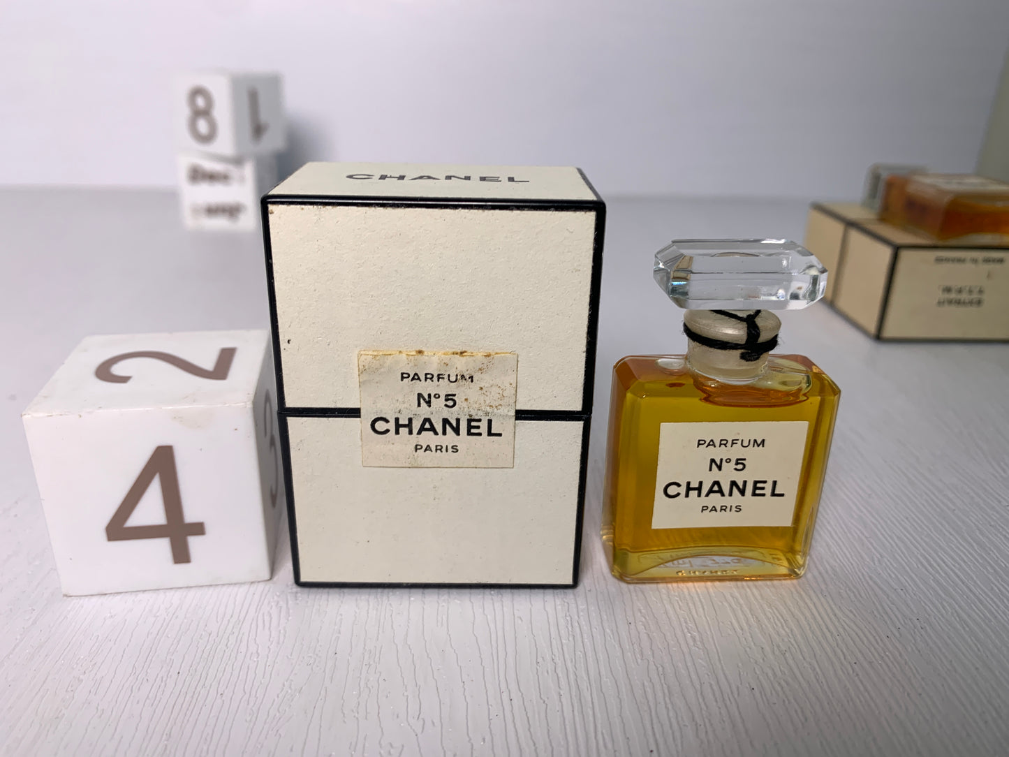 Authentic Discontinued Chanel No. 5 Parfum Perfume 14ml 7ml 70's to 90's Years - 28DEC22