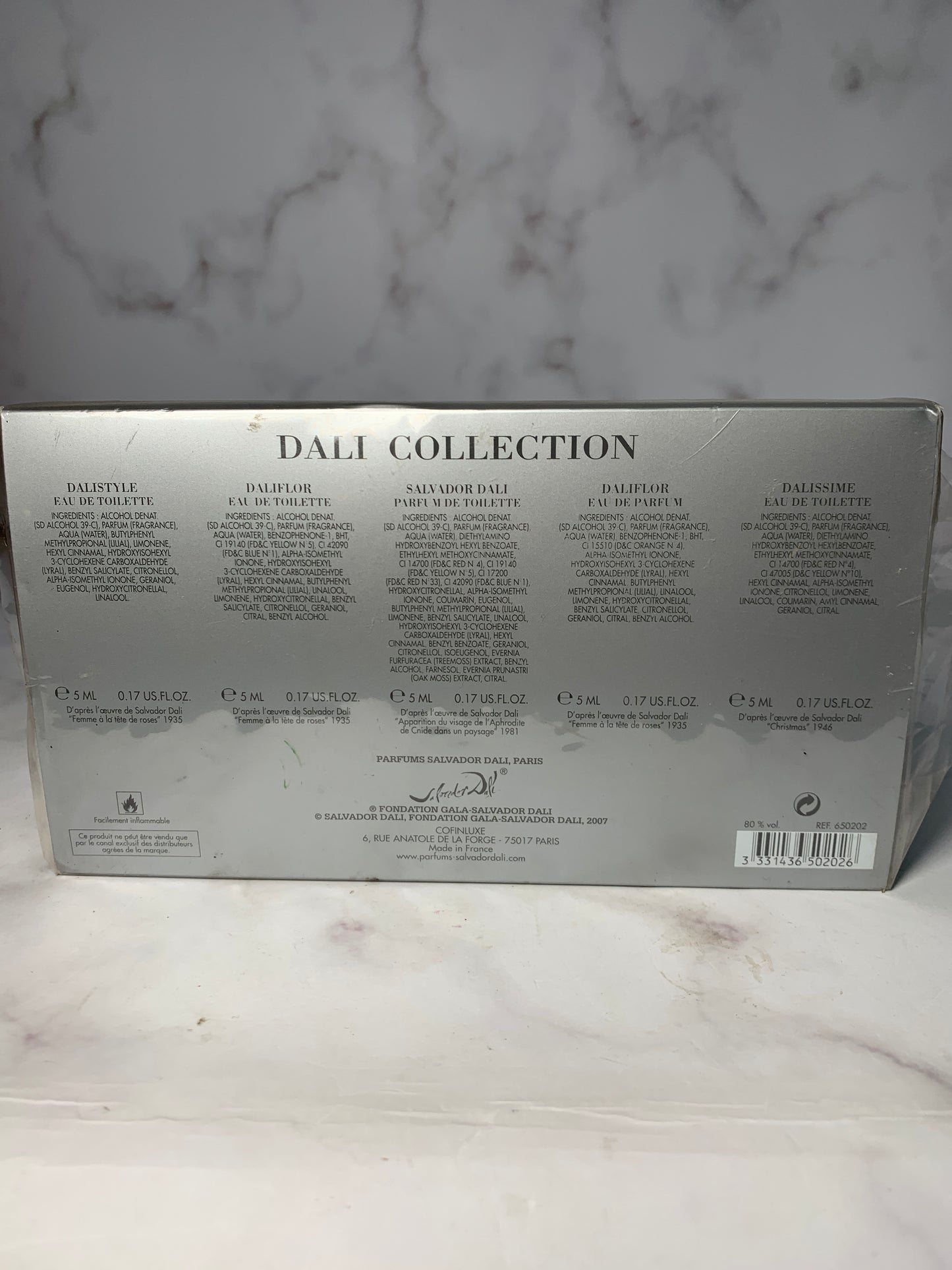 Rare Collection Set Saloador Dali 5 set Eau de Toilette EDT - 030124 9