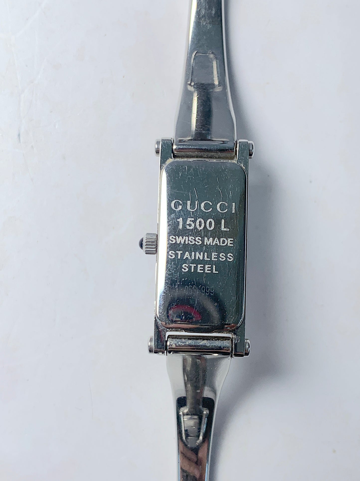 Women Gucci Silver tone Steel Quartz Watch - 180124 I