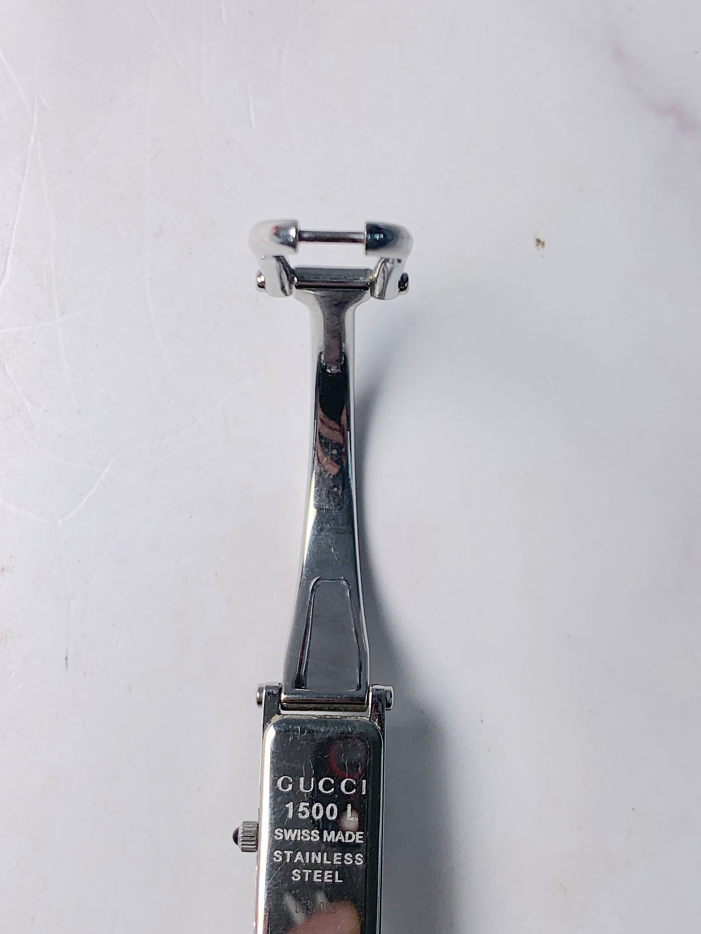 Women Gucci Silver tone Steel Quartz Watch - 180124 I