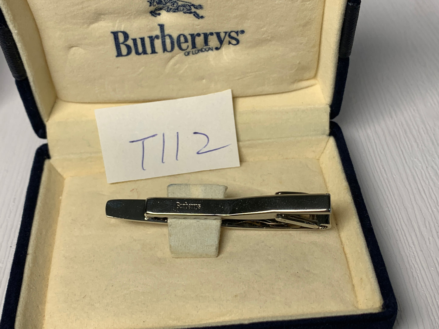 復古金色領帶夾 Burberrys Givenchy 袖扣帶盒 - 3MAR
