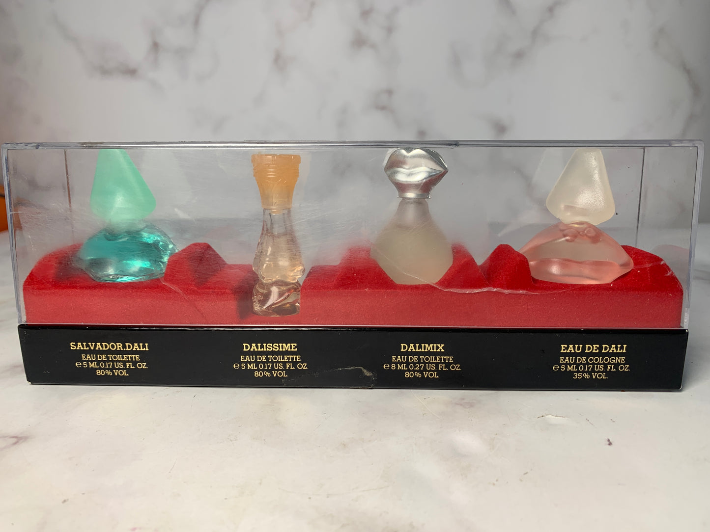 Rare Dalimix dalissime 4 in 1 set Eau de toilette EDC EDT - 060224