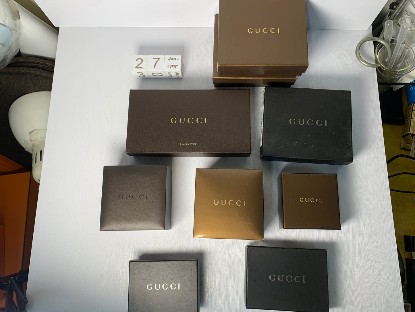 正品 Gucci 盒子禮物手錶錢包珠寶項鍊手鍊 - 28JAN1