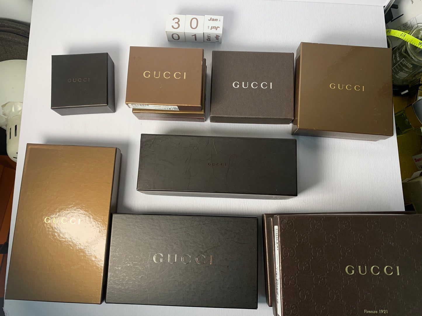 正品 Gucci 盒子禮物手錶錢包珠寶項鍊手鍊 - 30JAN1