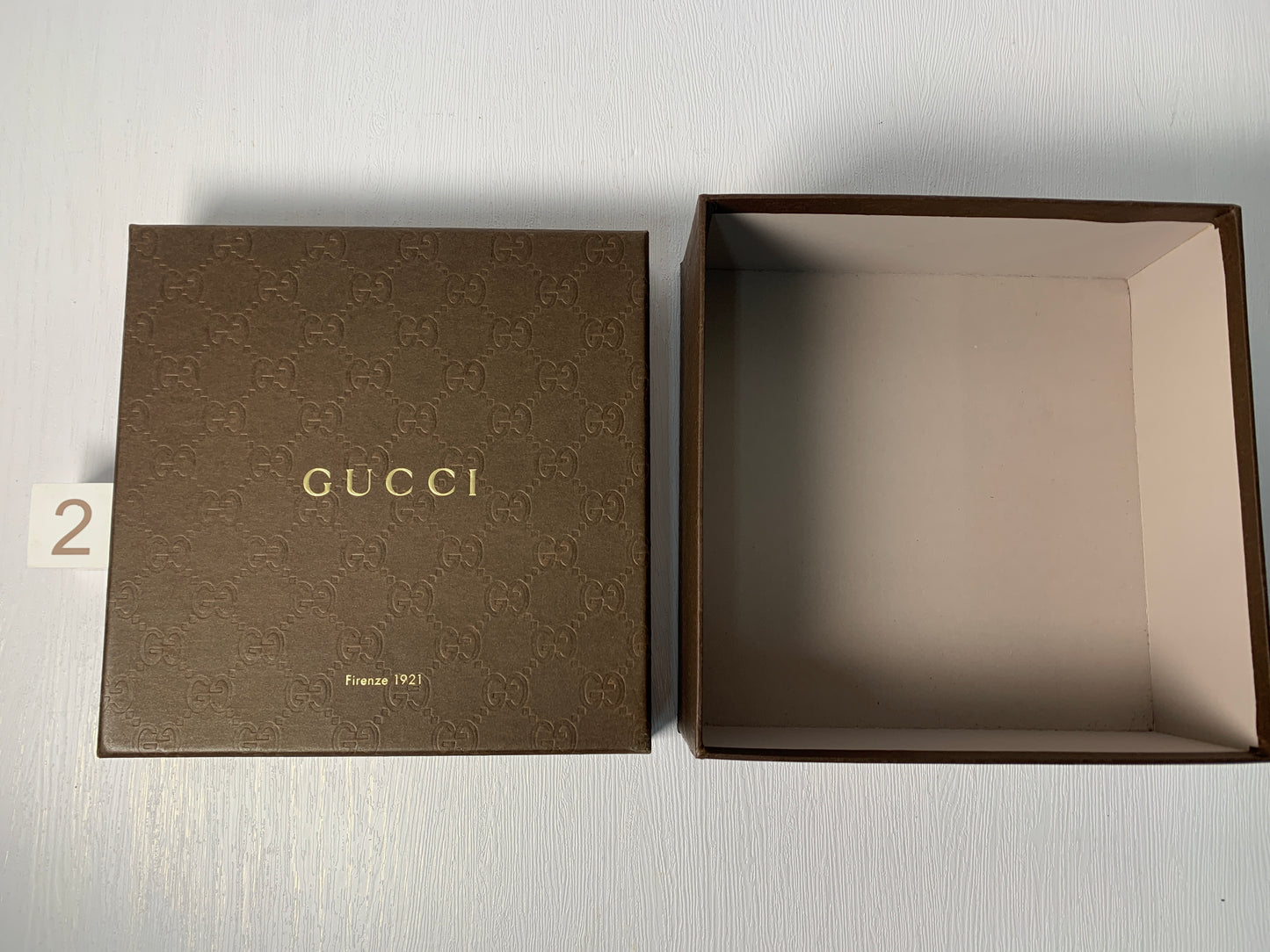 Auth Gucci large Box gift for watch wallet jewllery necklace shoes - 30JAN1