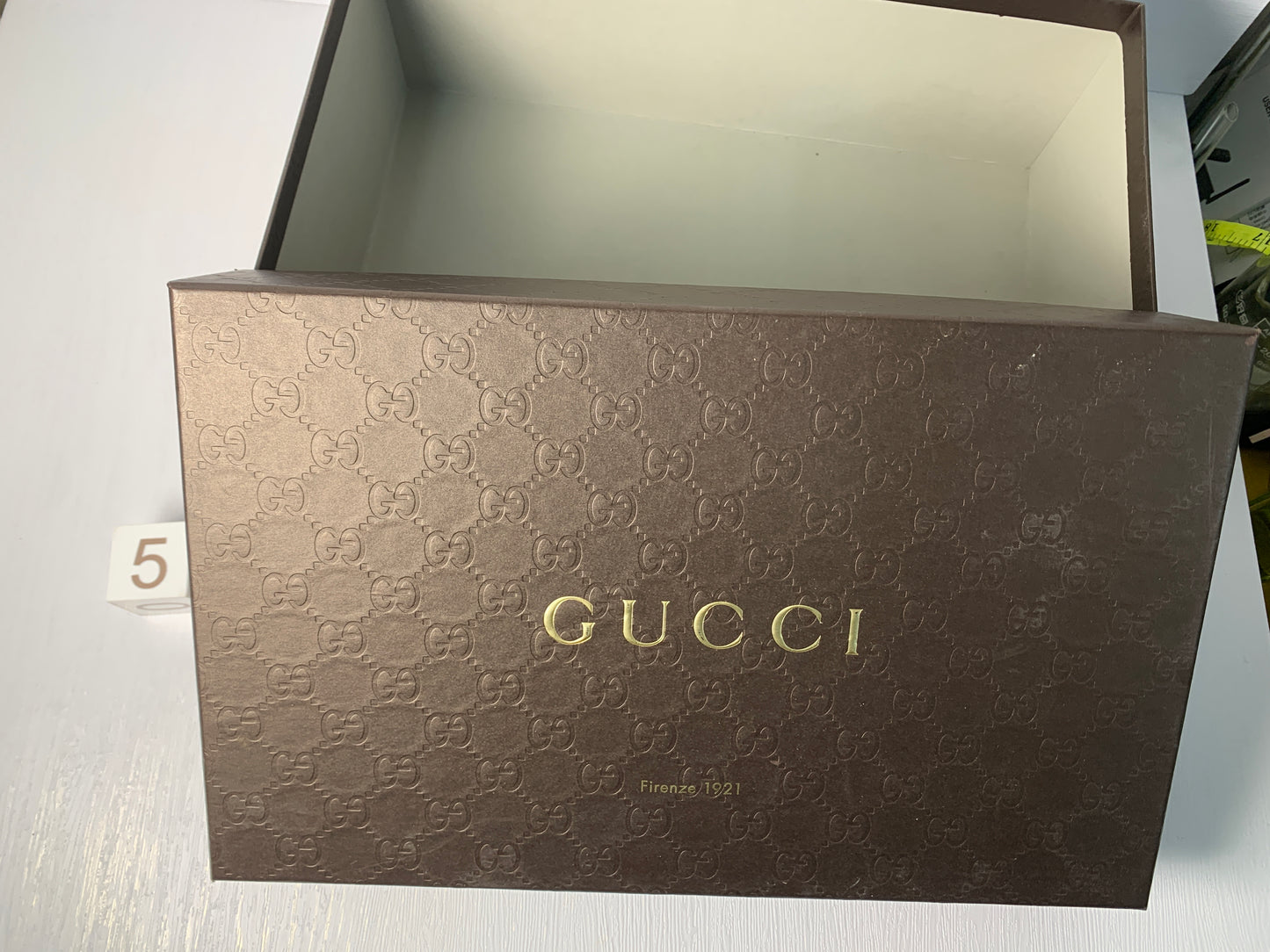 Auth Gucci large Box gift for watch wallet jewllery necklace shoes - 30JAN1