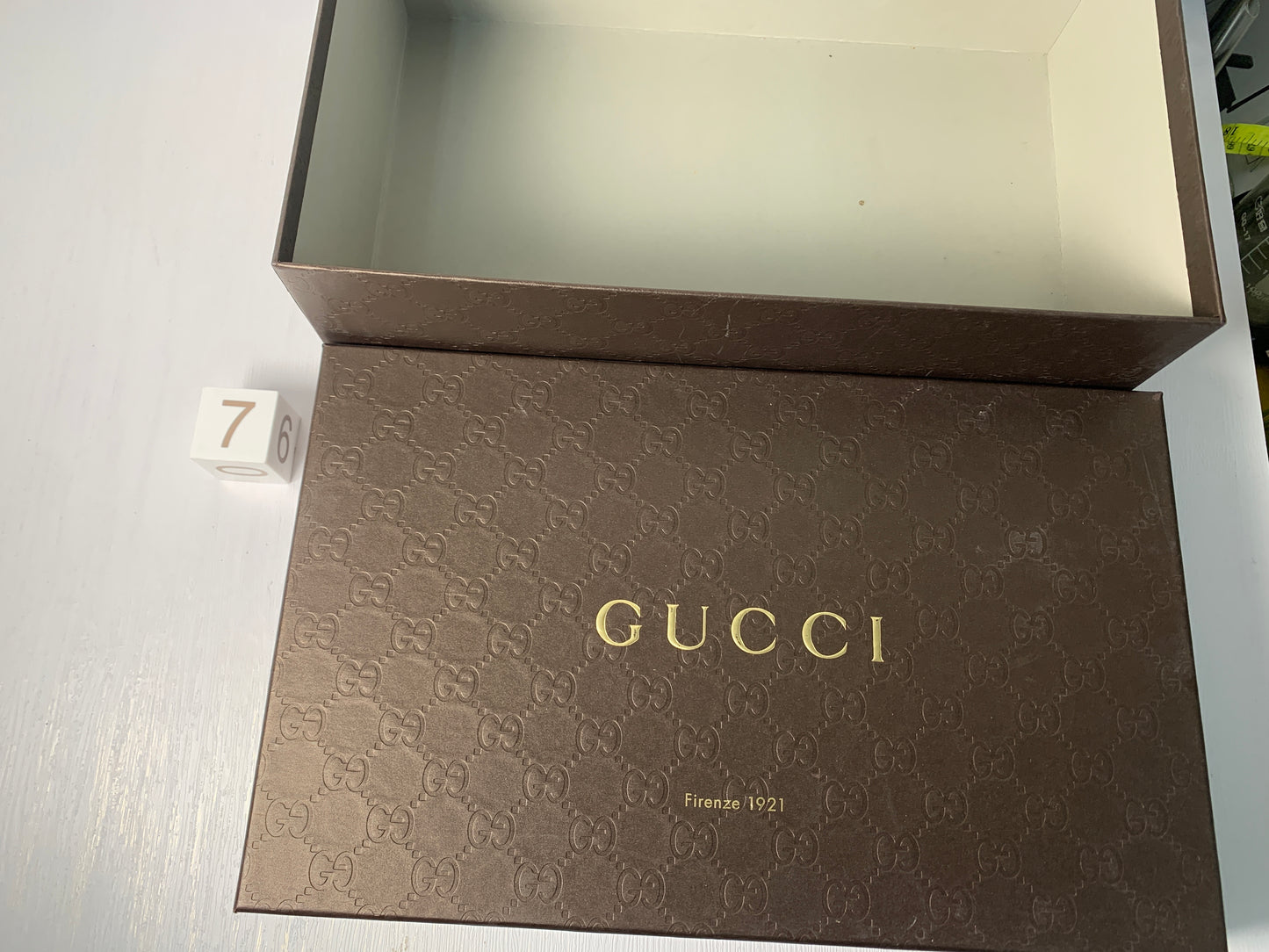 Auth Gucci large Box gift for watch wallet jewllery necklace shoes - 30JAN1