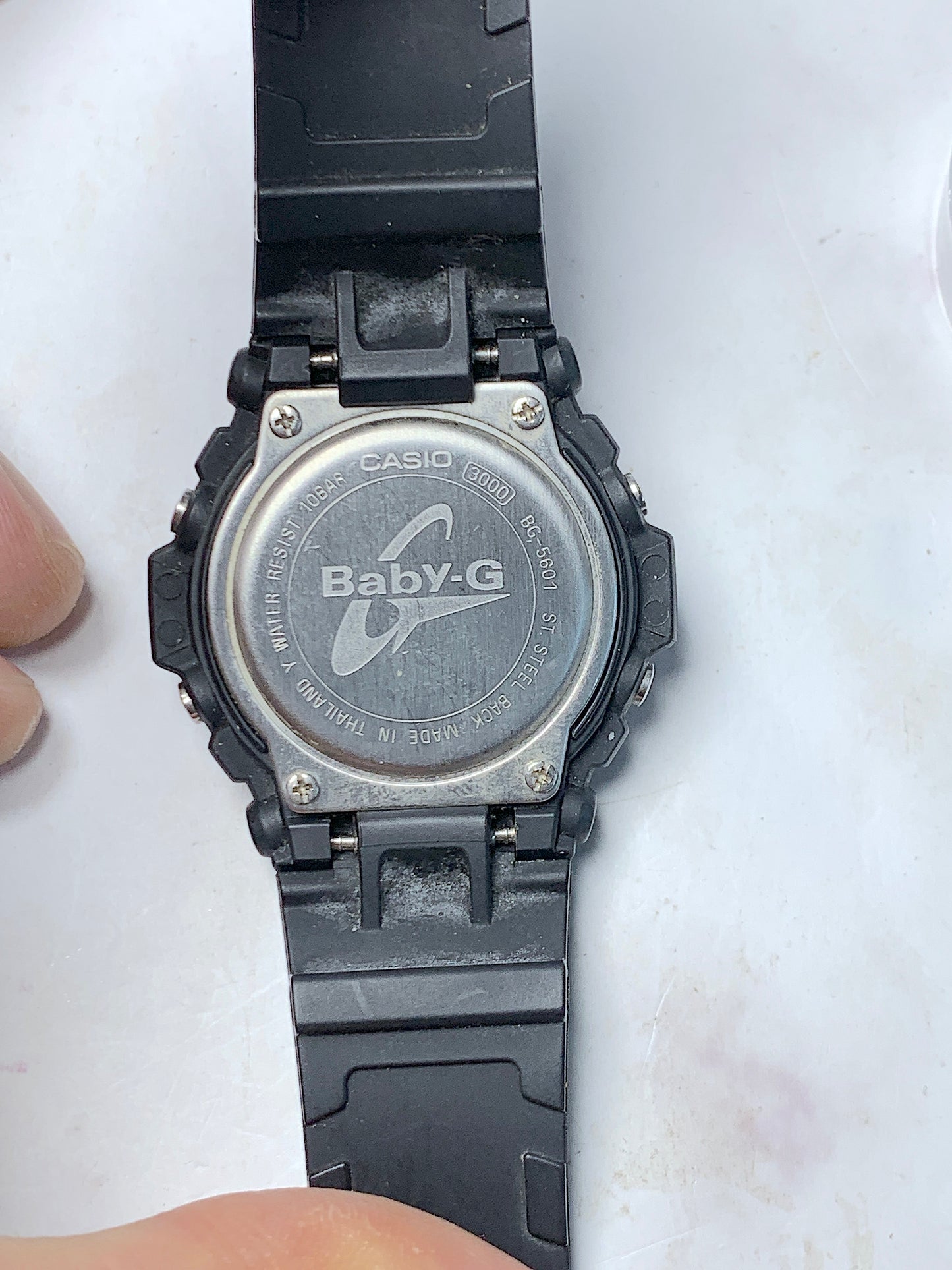 Men CASIO Baby G black Quartz Watch - 010224 C