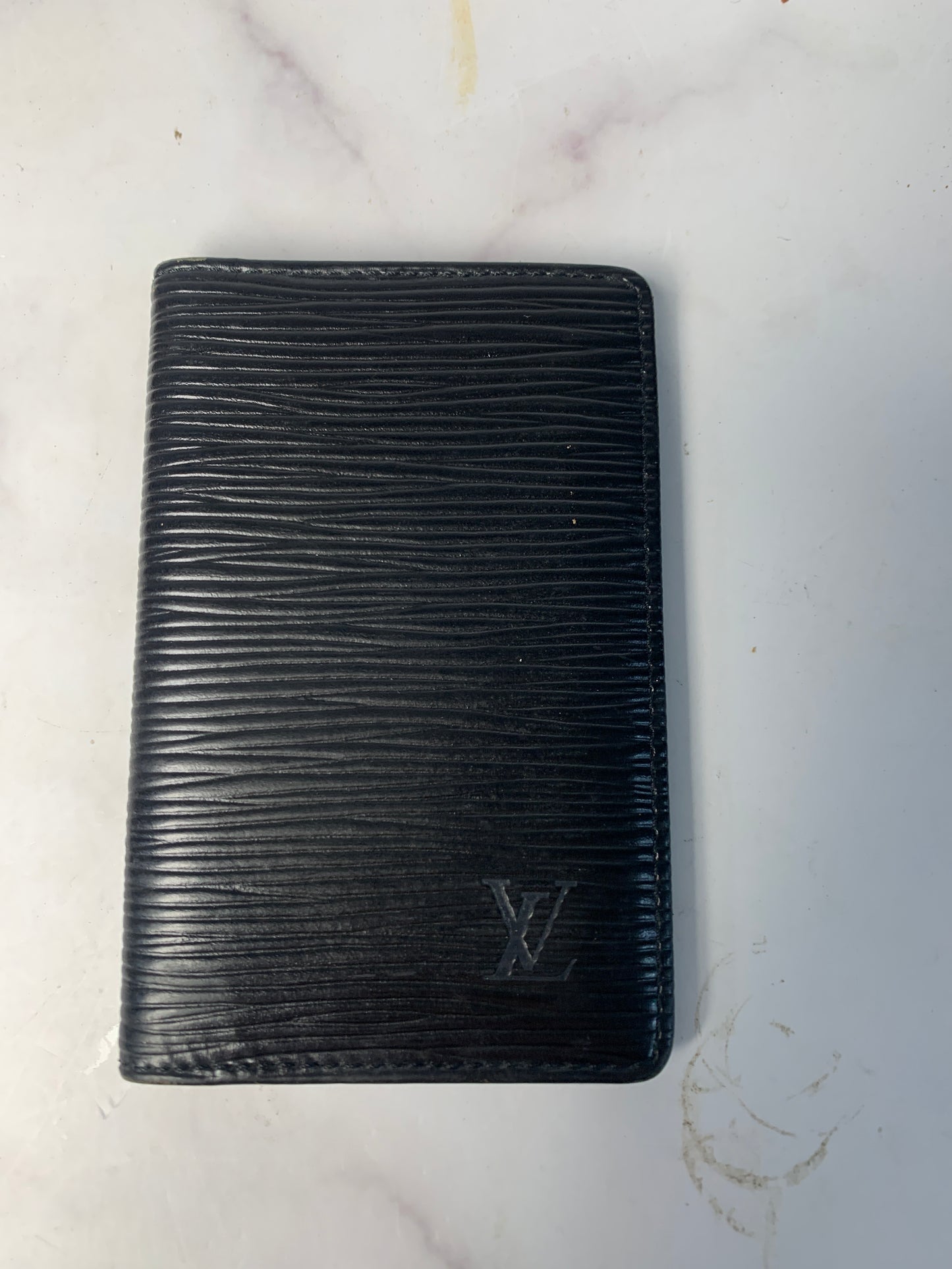 Louis vuitton LV card holder EDP wallet black - 060224