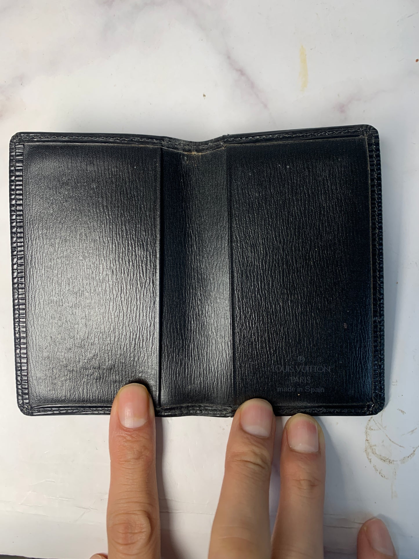 Louis vuitton LV card holder EDP wallet black - 060224