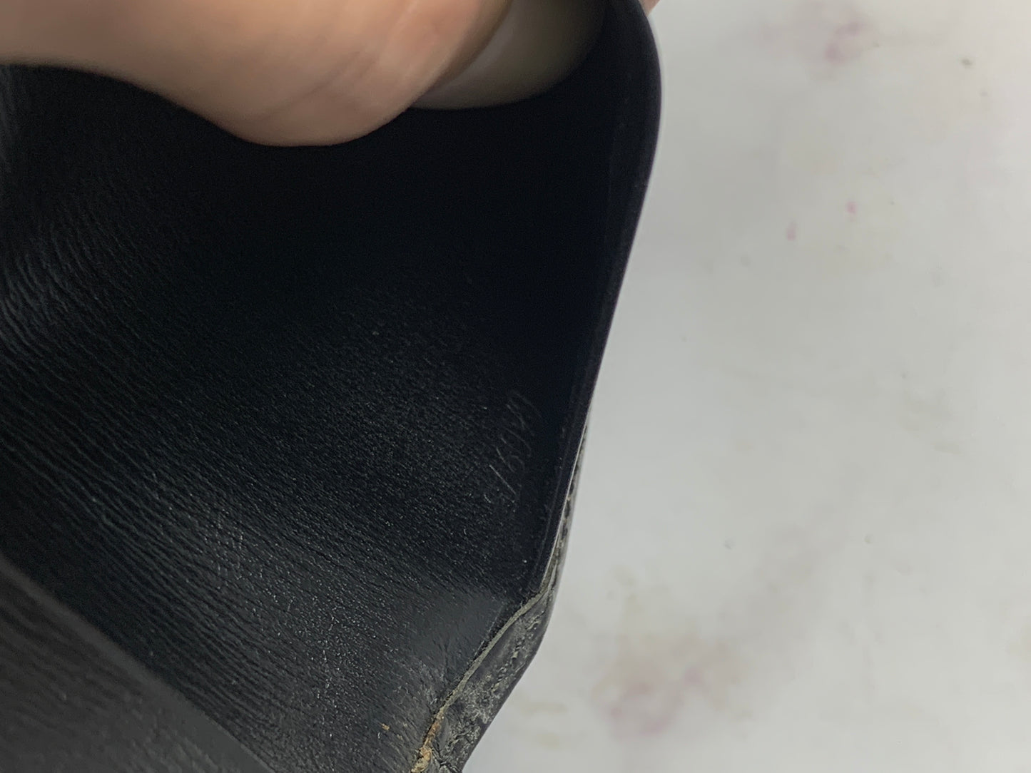 Louis vuitton LV card holder EDP wallet black - 060224