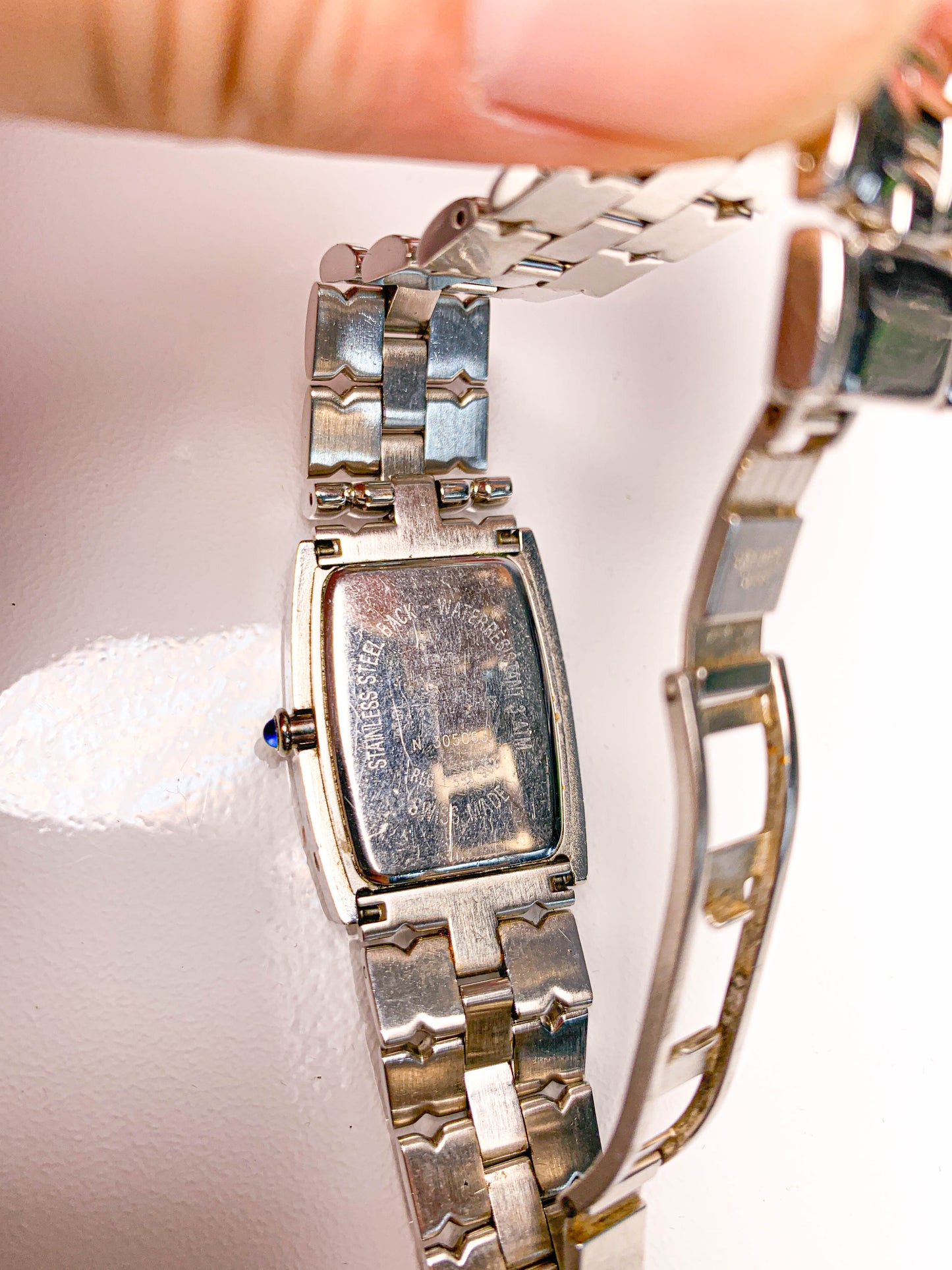 Rare Women Givenchy Silver tone watch - 210224