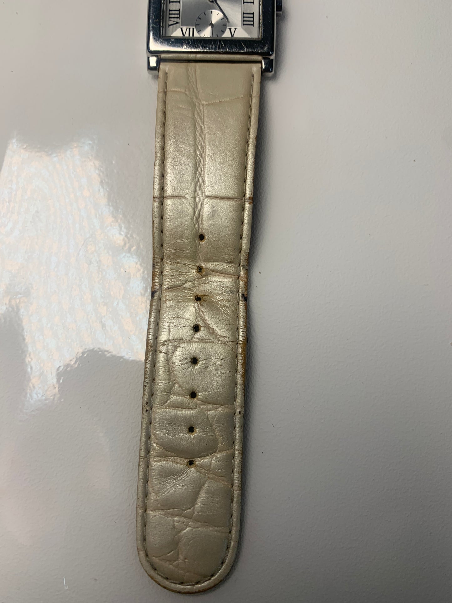 Rare Women Furla silver tone watch - 220224