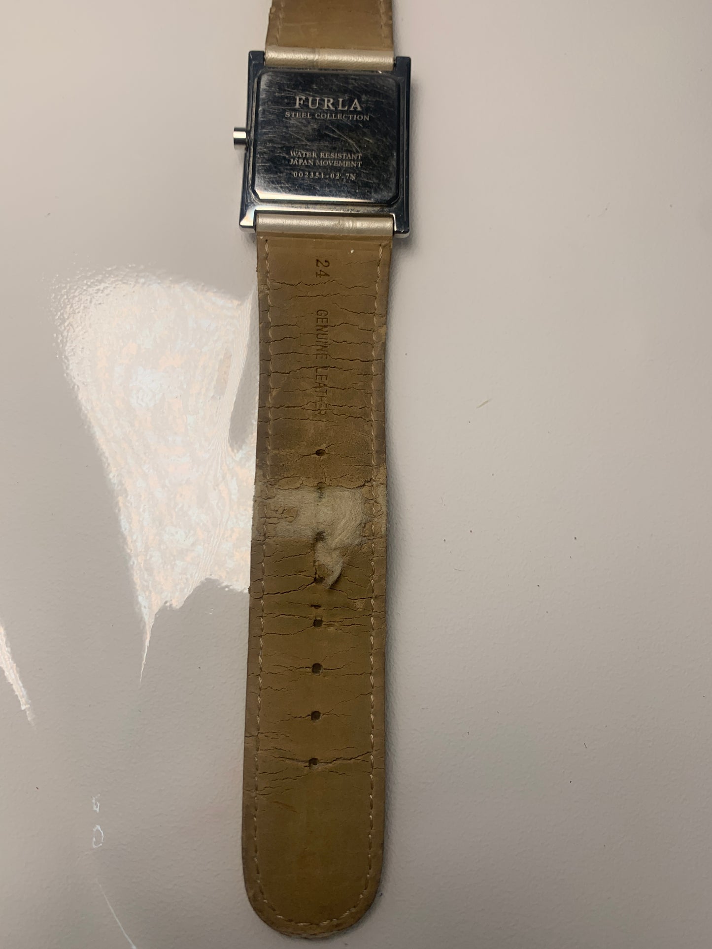 Rare Women Furla silver tone watch - 220224