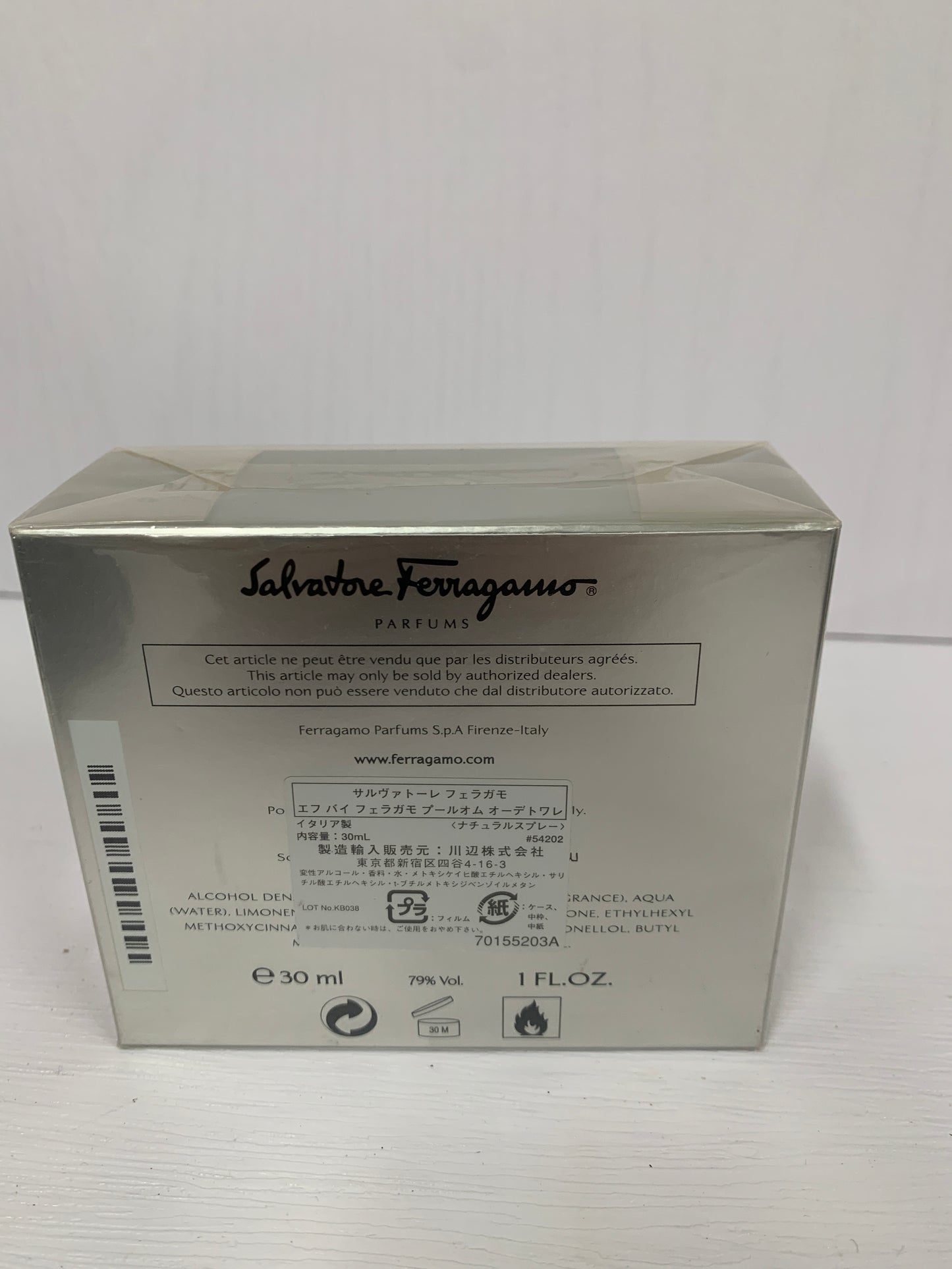 New Salvatore Ferragamo EDT 淡香水 30ml 1 oz - OCT21