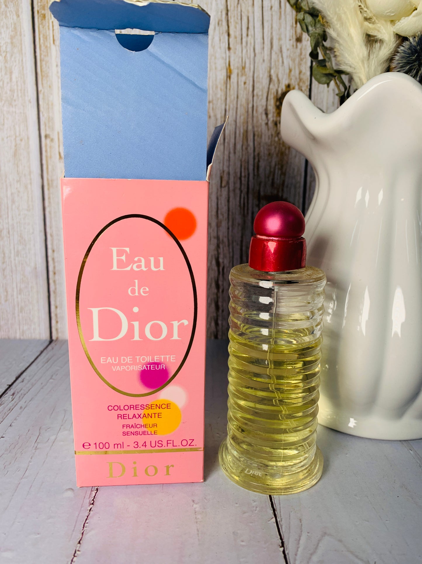 Rare Christian Dior 100ml 3.4 oz Eau de Toilette EDT - 010523-51