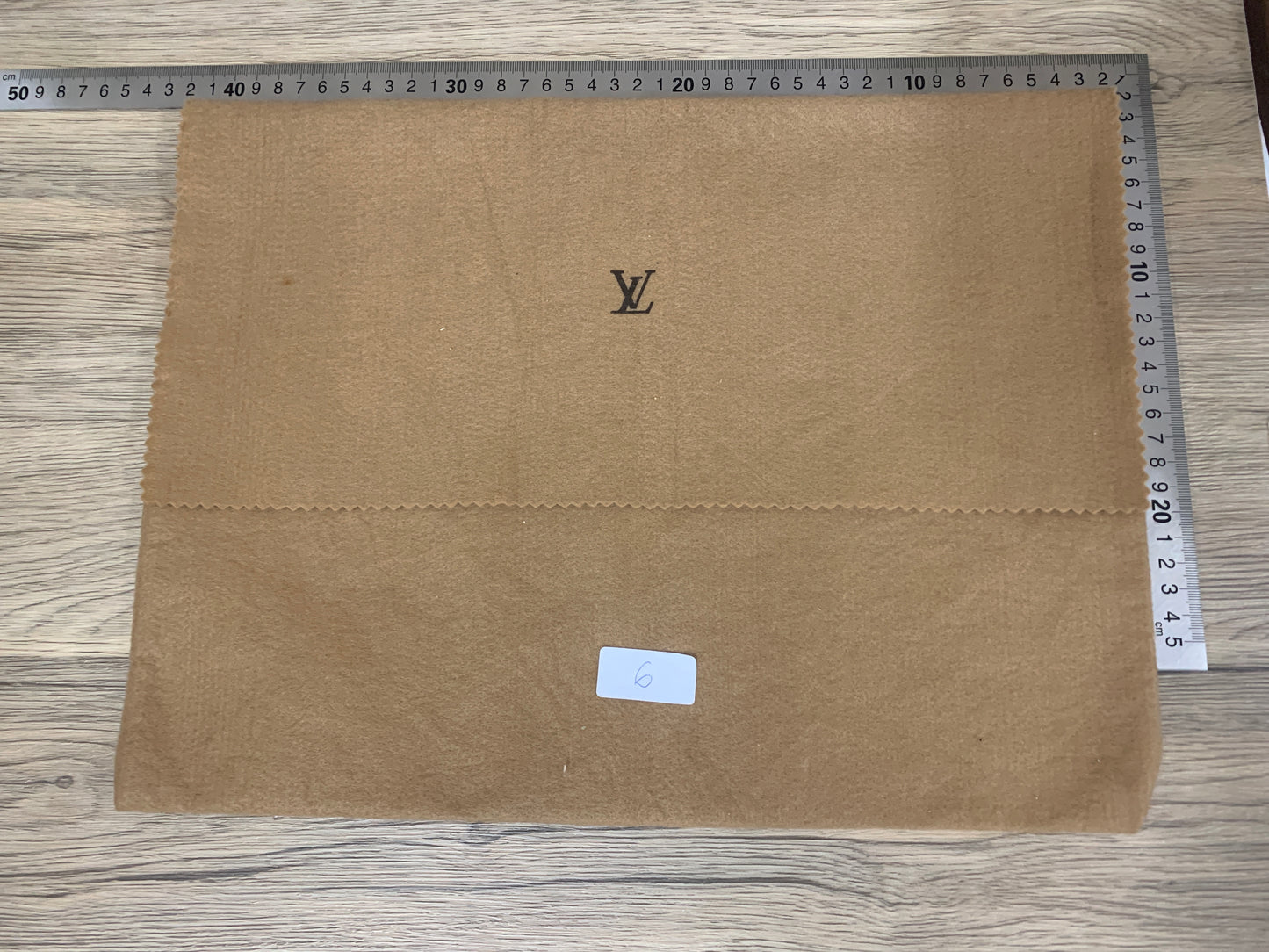 Authentic Beige LOUIS VUITTON shoe boots bag wallet purse dust bag cover LV handbag gift dust bag