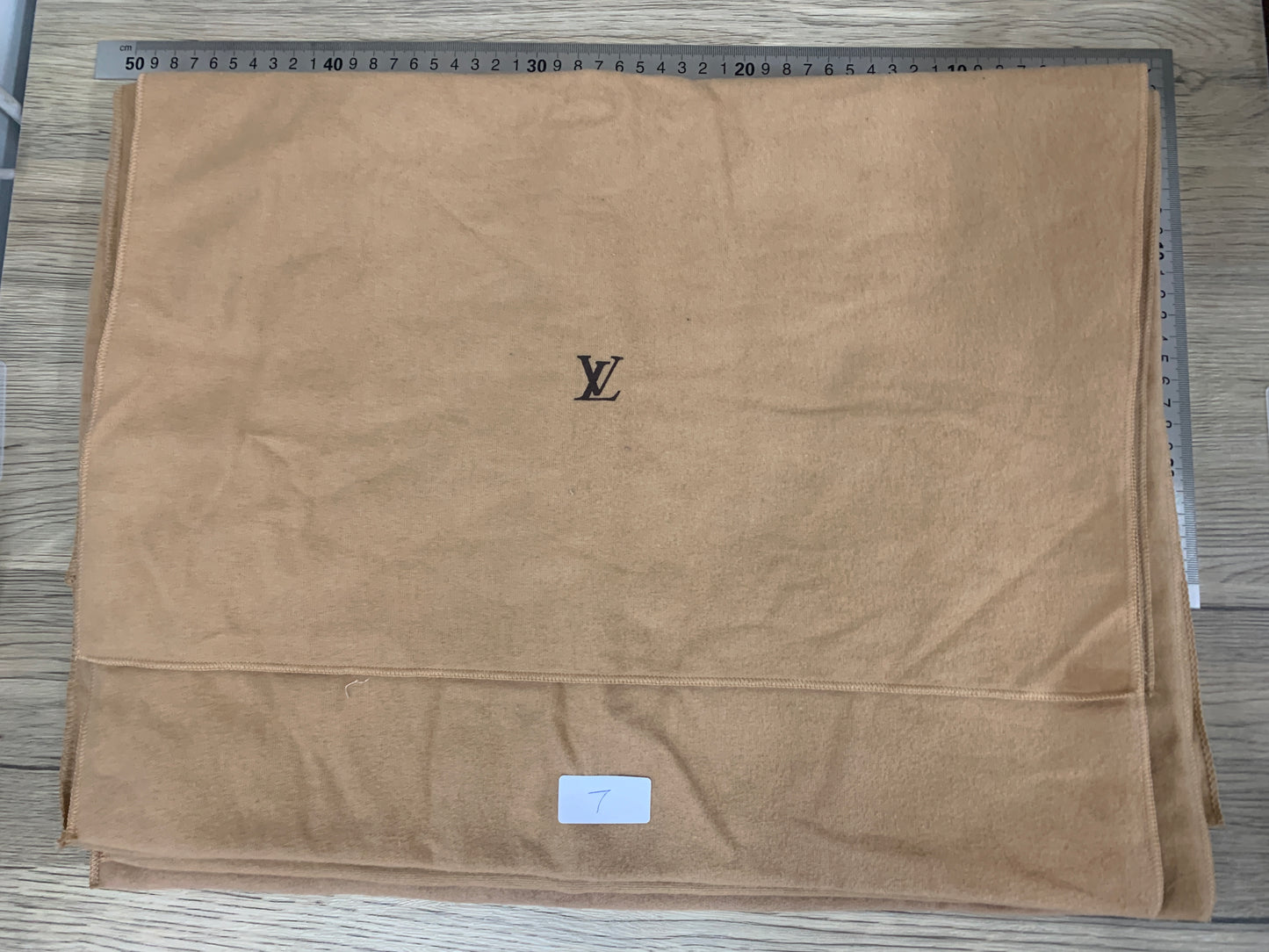Authentic Beige LOUIS VUITTON shoe boots bag wallet purse dust bag cover LV handbag gift dust bag