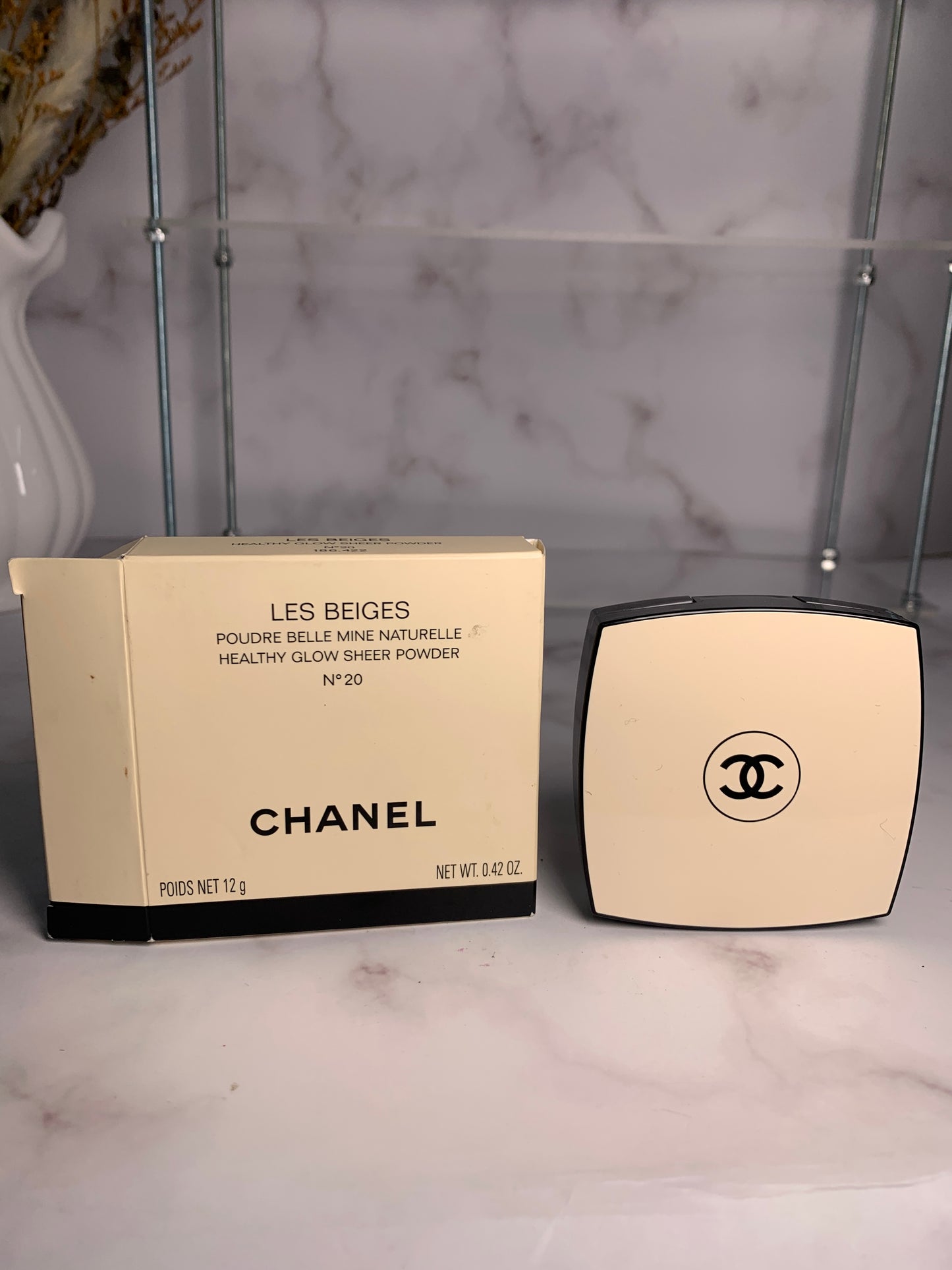 Rare Chanel LES Beiges powder sheer 12g N.20 glow - 180723-11