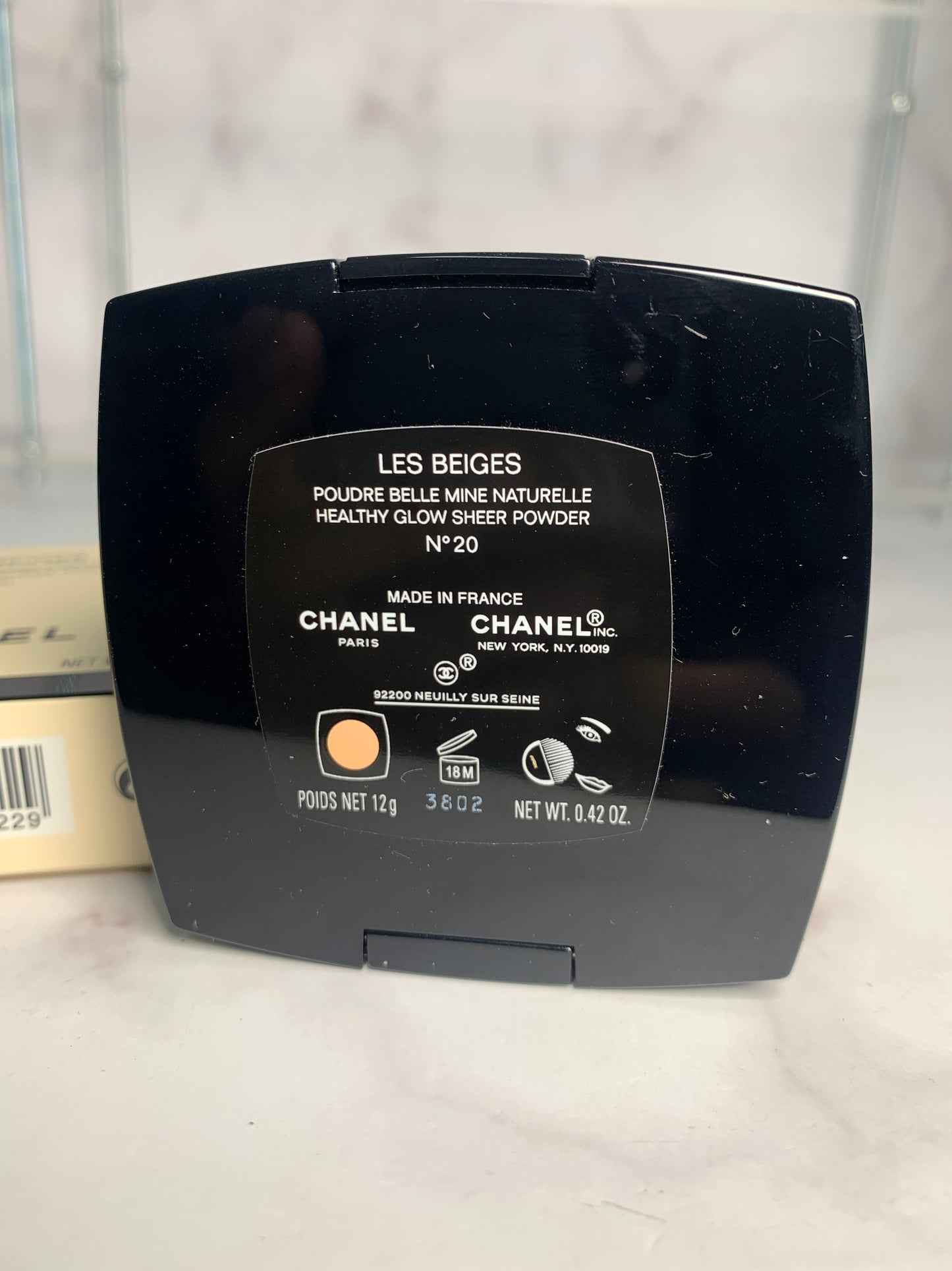 Rare Chanel LES Beiges powder sheer 12g N.20 glow - 180723-11