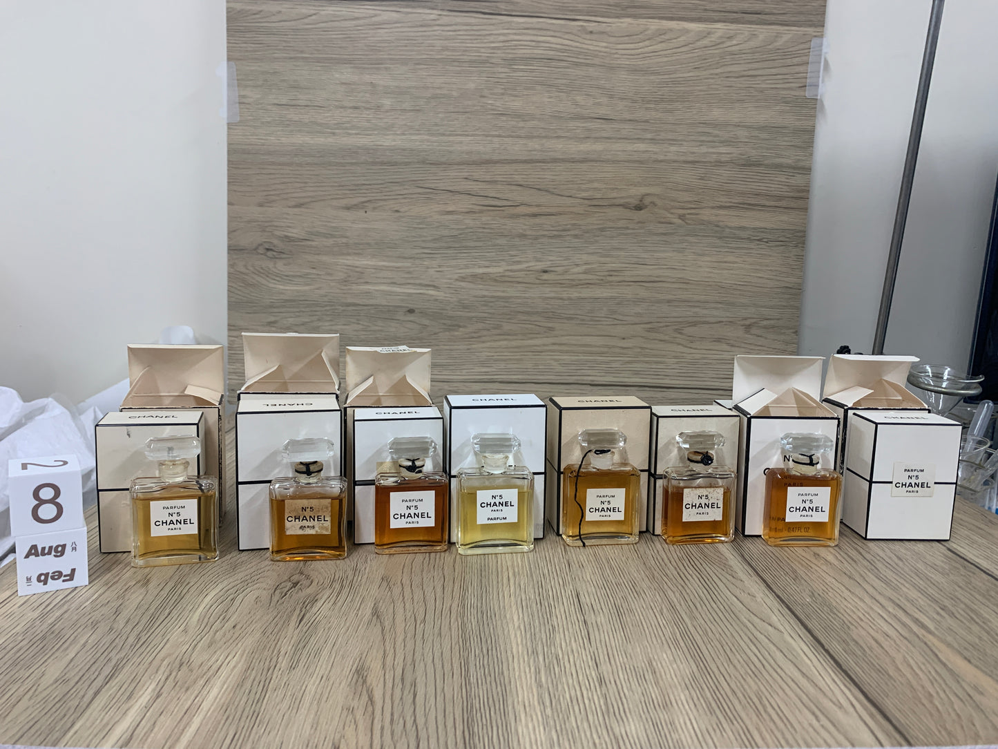 Authentic Chanel No. 5 14ml 1/2 oz Parfum perfume 80's to 90's - 8AUG22