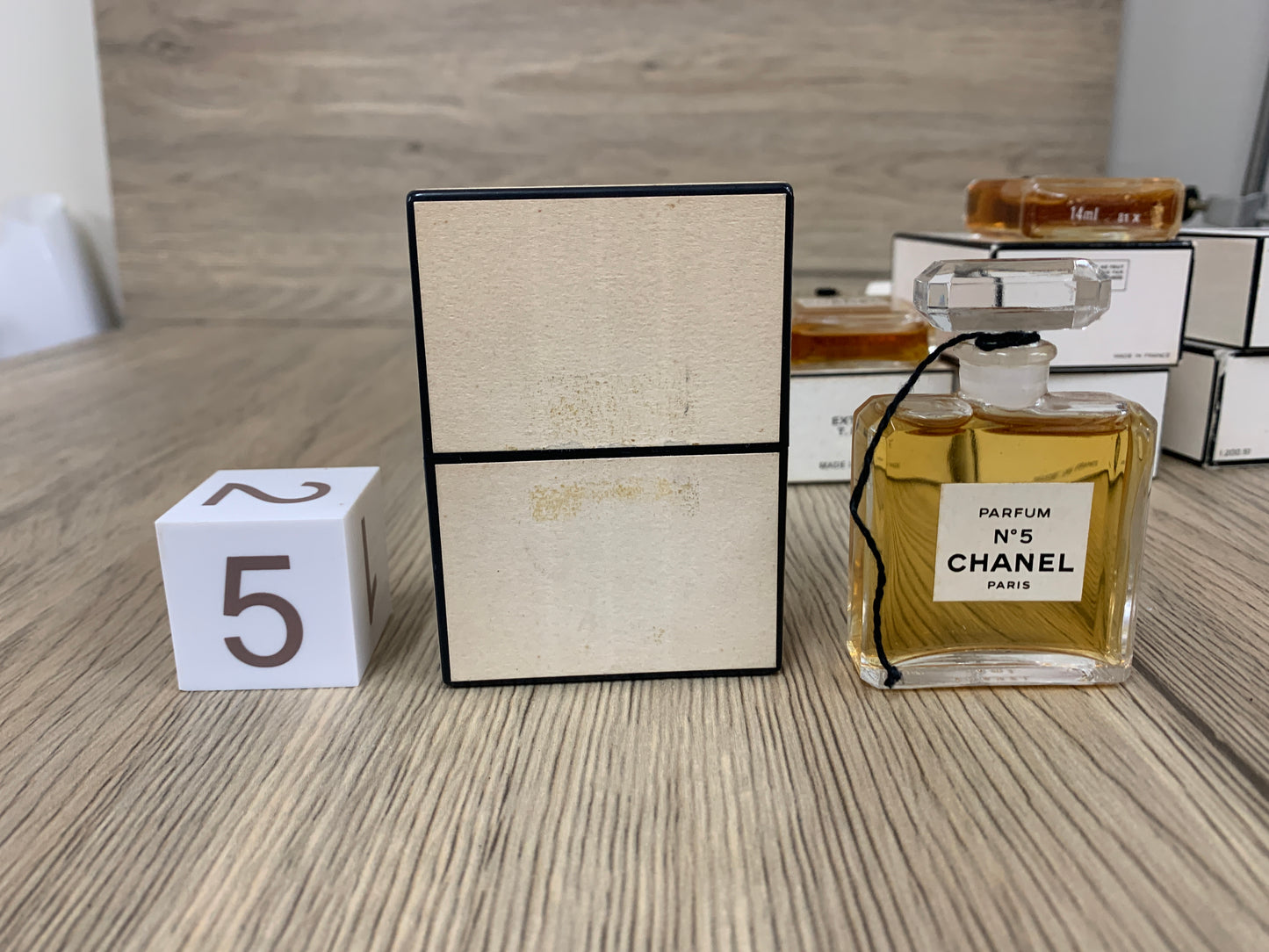 Authentic Chanel No. 5 14ml 1/2 oz Parfum perfume 80's to 90's - 8AUG22