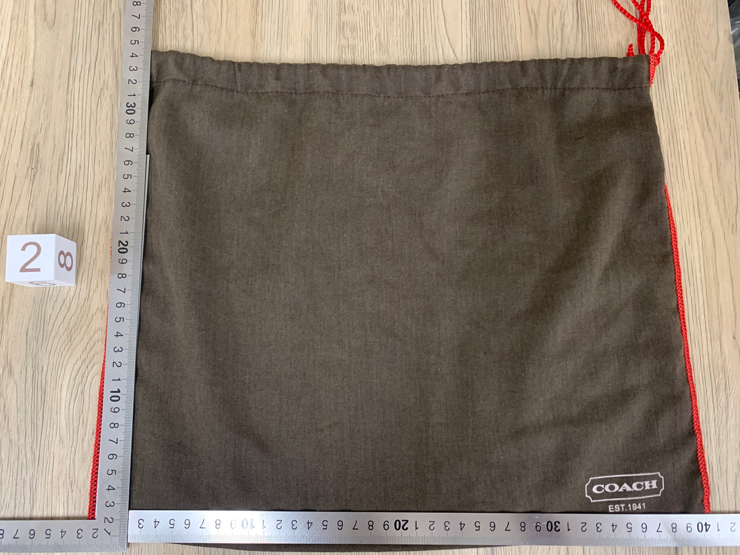 Coach dust bag for handbag wallet belt tote boot gift bag
