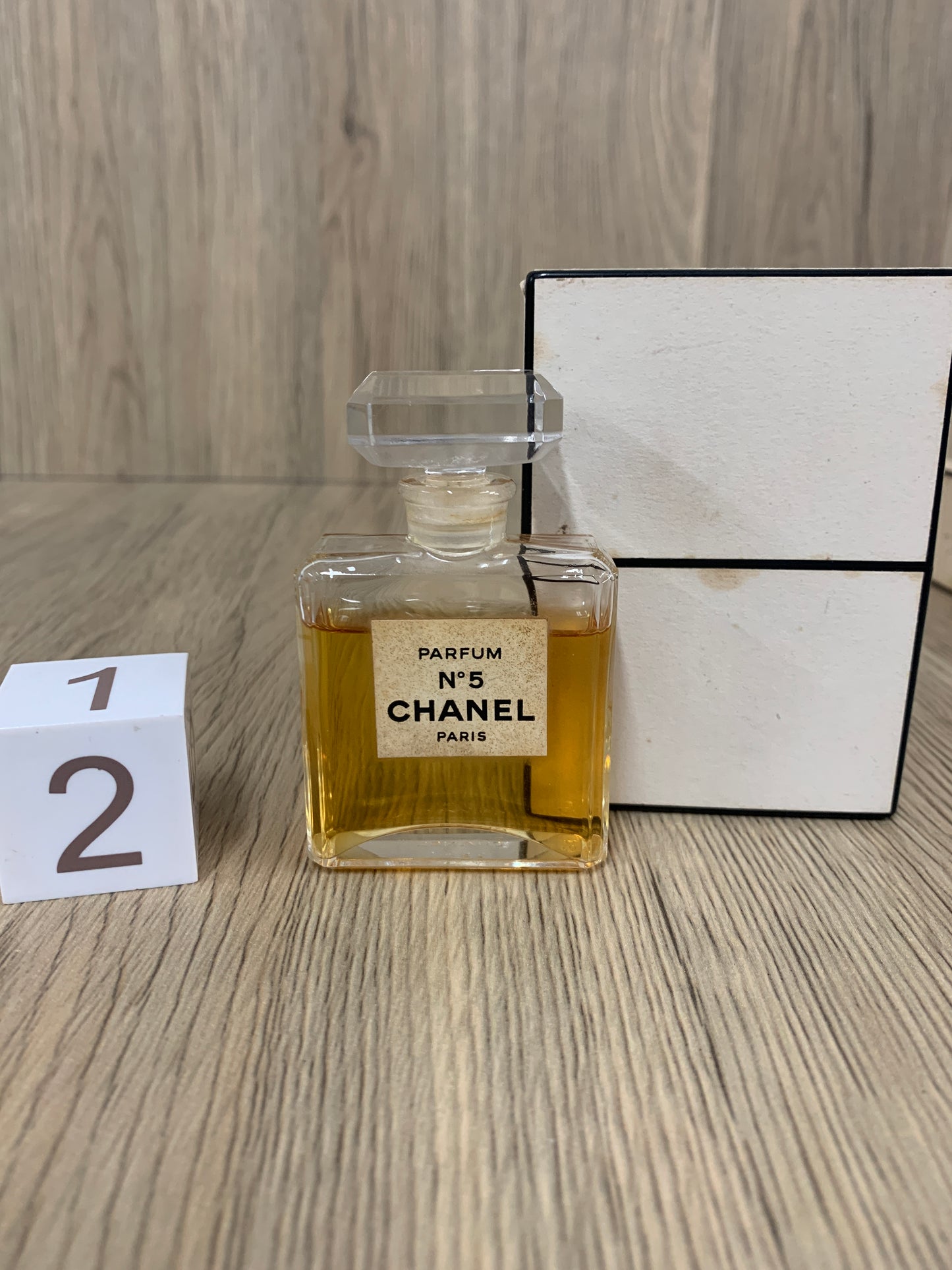 Rare Used Chanel No. 5 19 28ml 1 oz Extrait Perfume Parfum - 5Mar