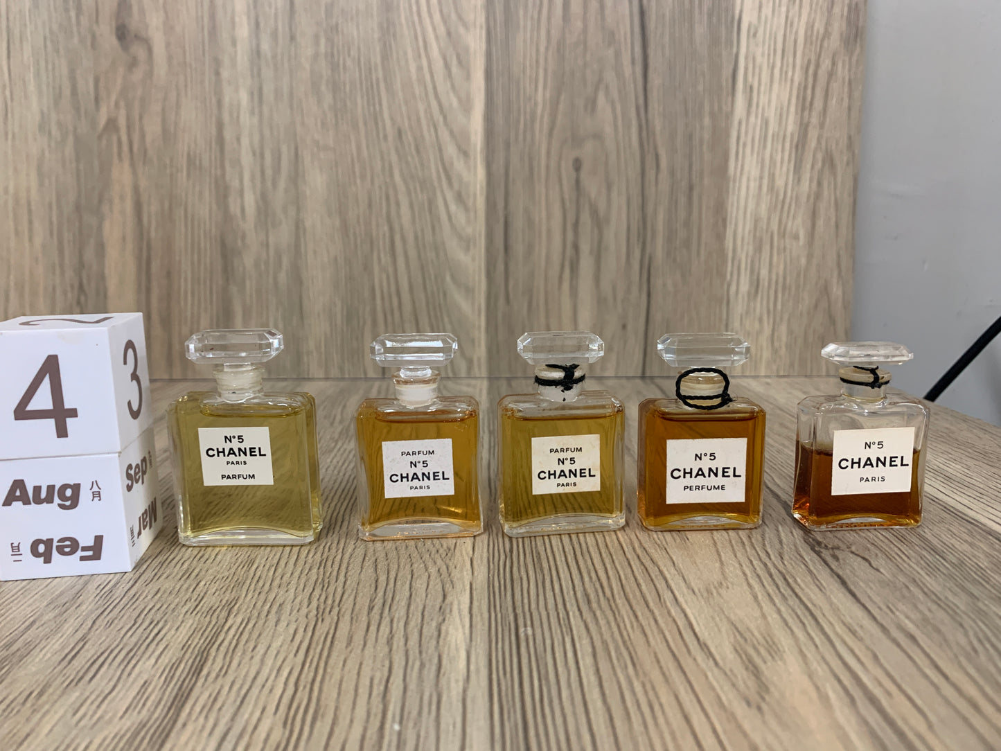 Used Chanel No. 5 7ml 1/4 oz Extrait Perfume Parfum - 4AUG22