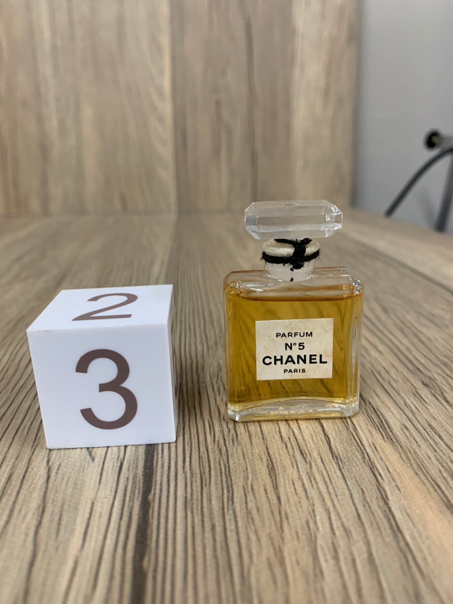 Used Chanel No. 5 7ml 1/4 oz Extrait Perfume Parfum - 4AUG22