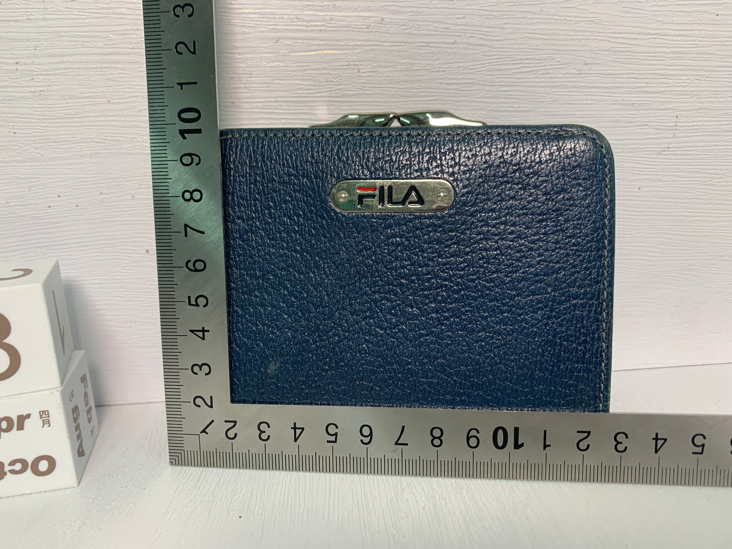 Used Fila coins bag long wallet - 8APR
